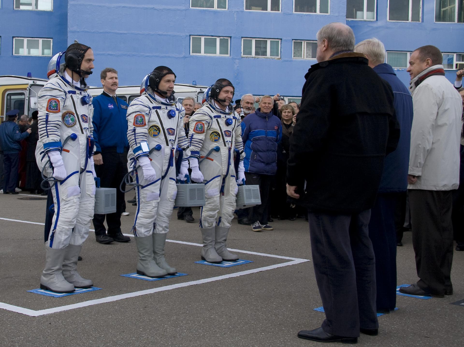 Expedition 18 Launch Day