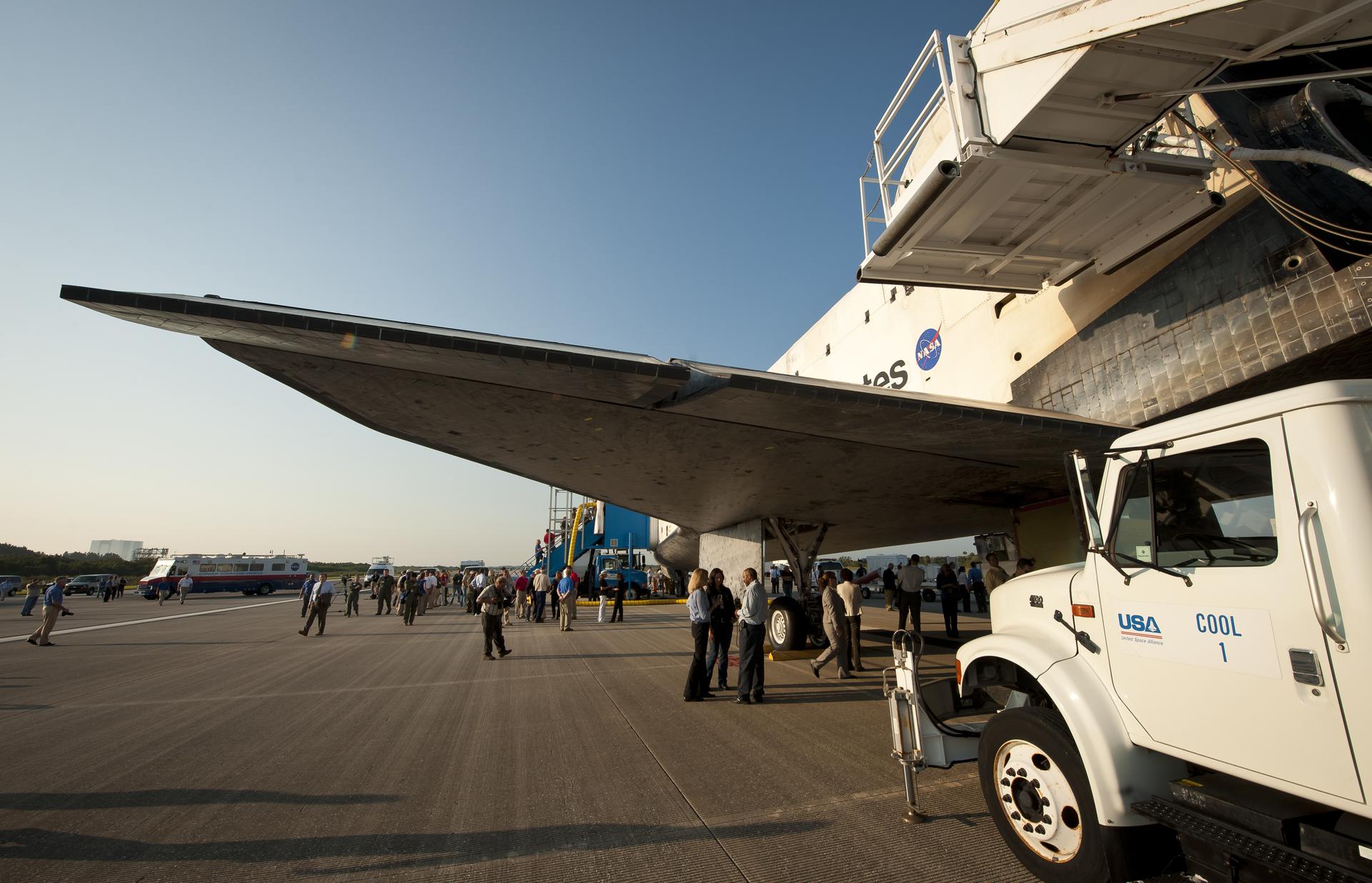STS-135 Atlantis Landing