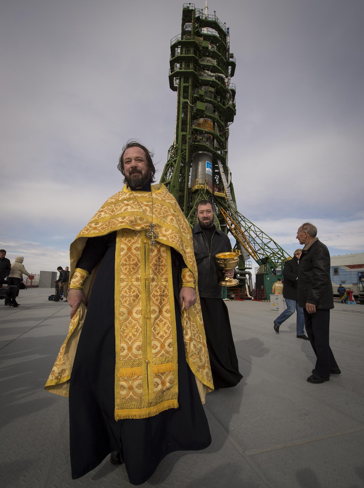 Expedition 33 Soyuz Blessing