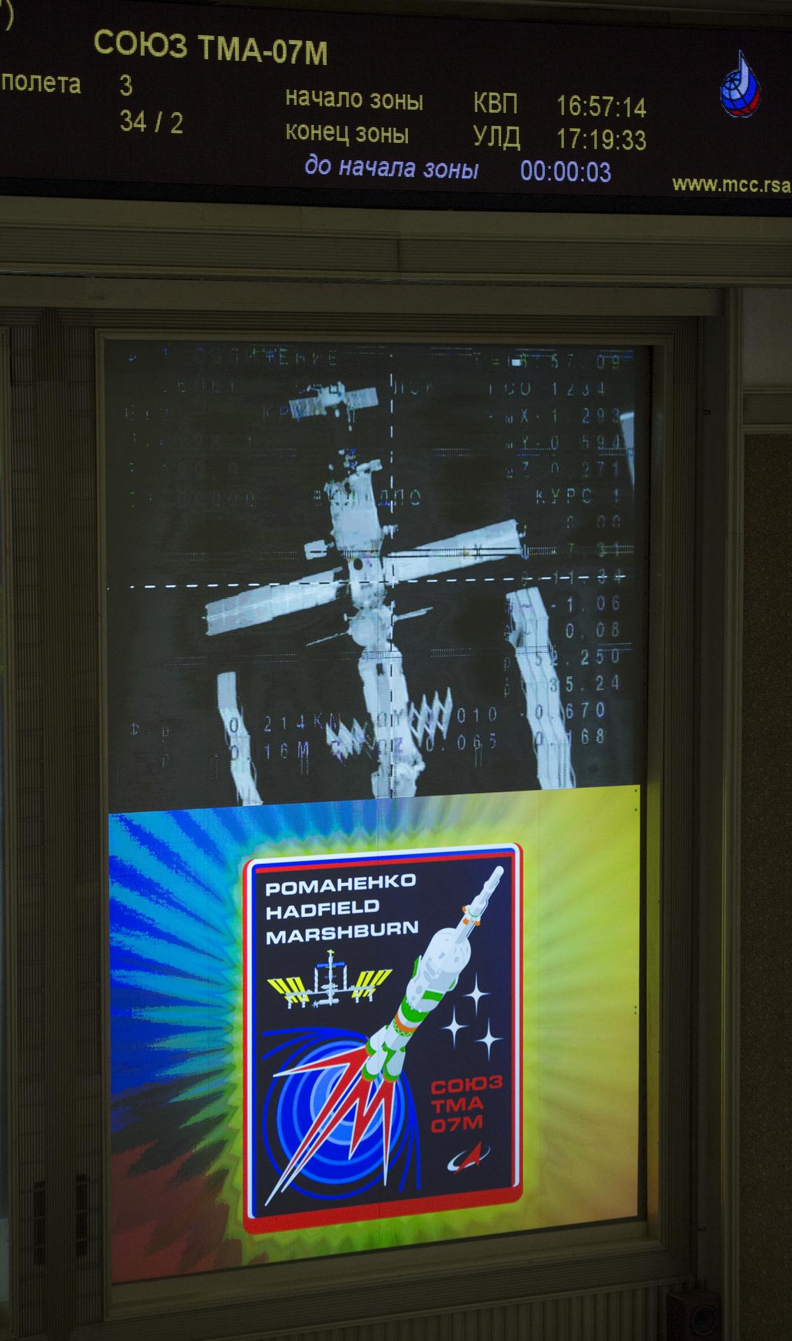 Expedition 34 Soyuz Docking