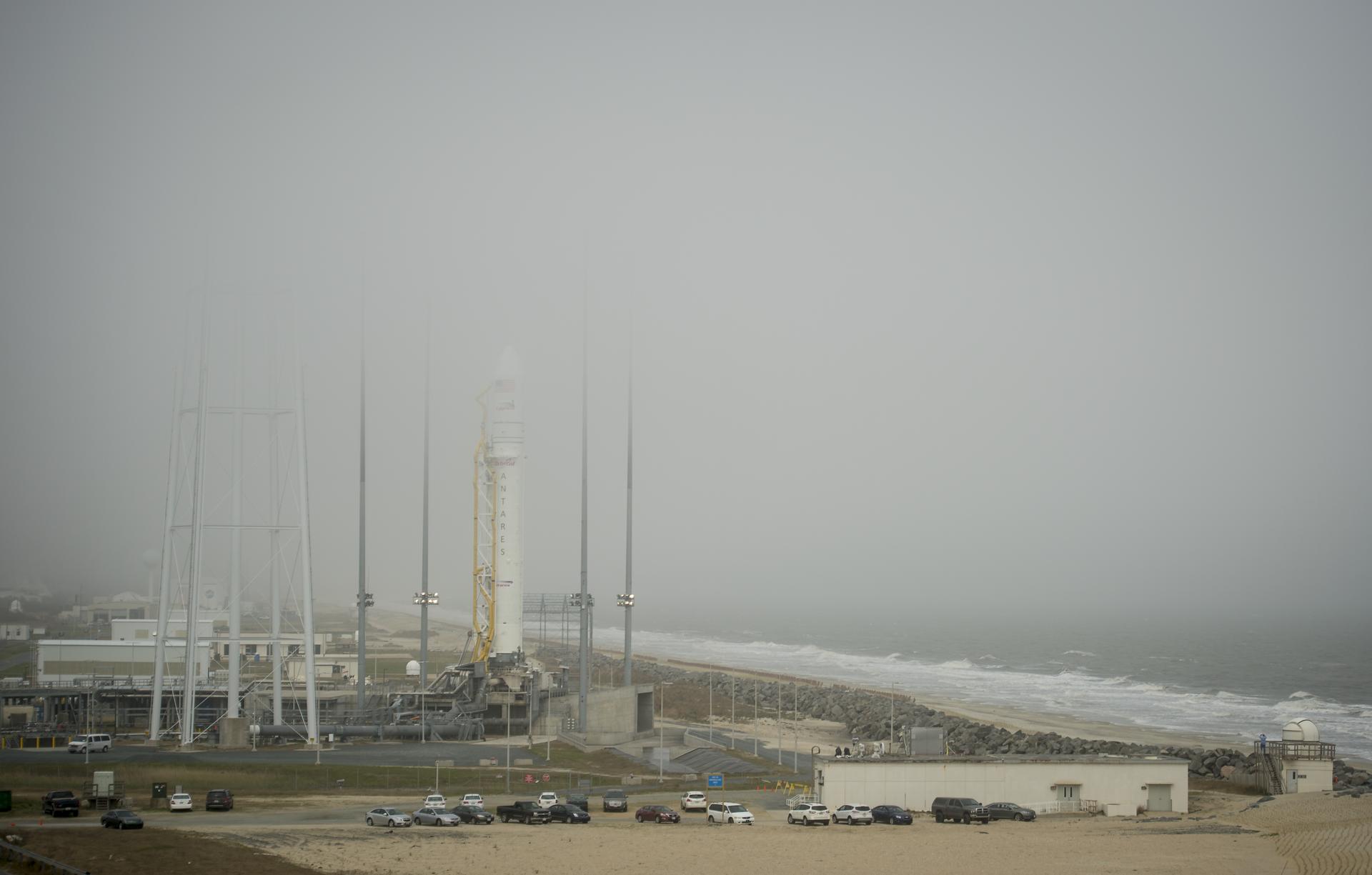 Antares Rocket Preparation