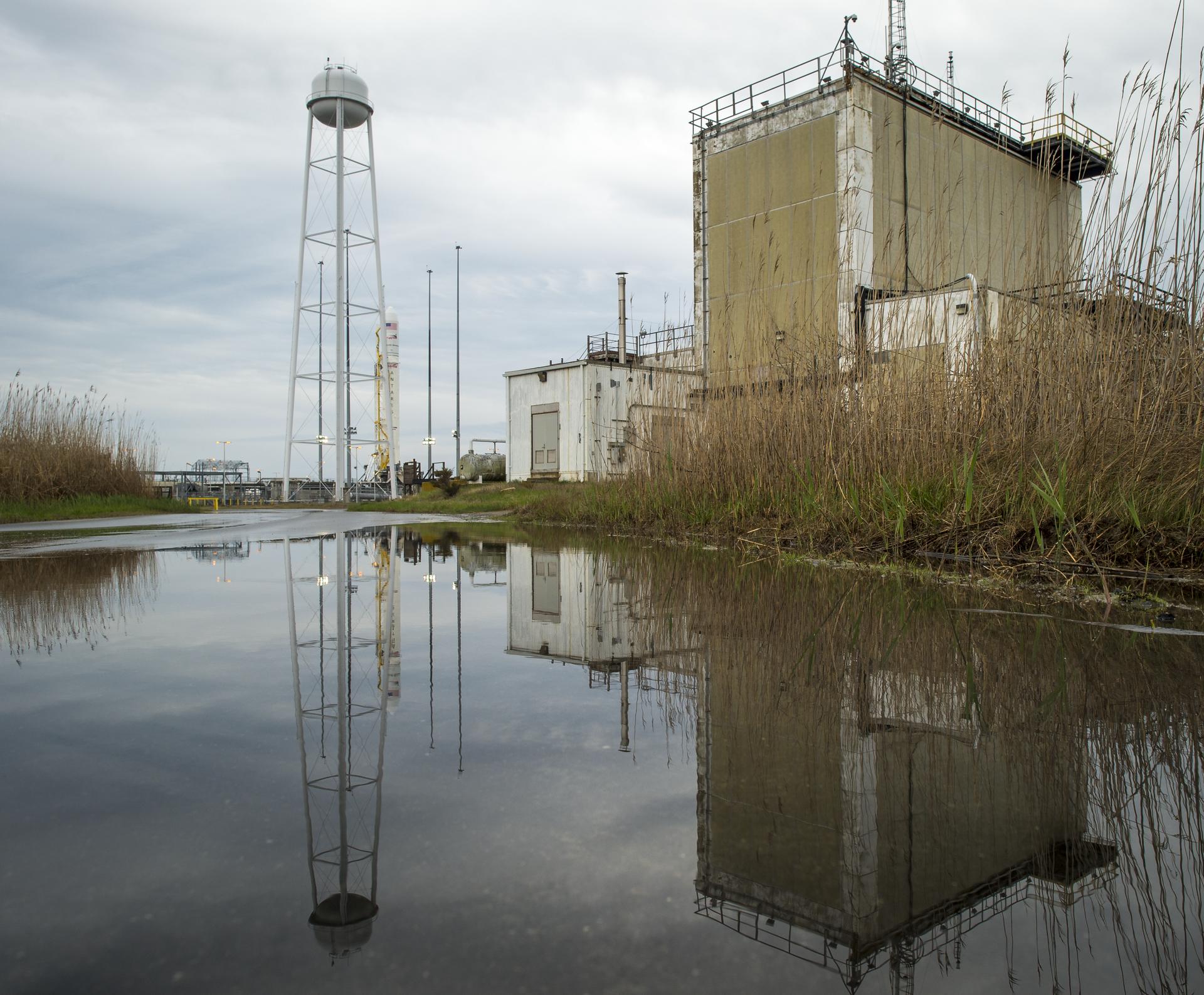 Antares Rocket Preparation