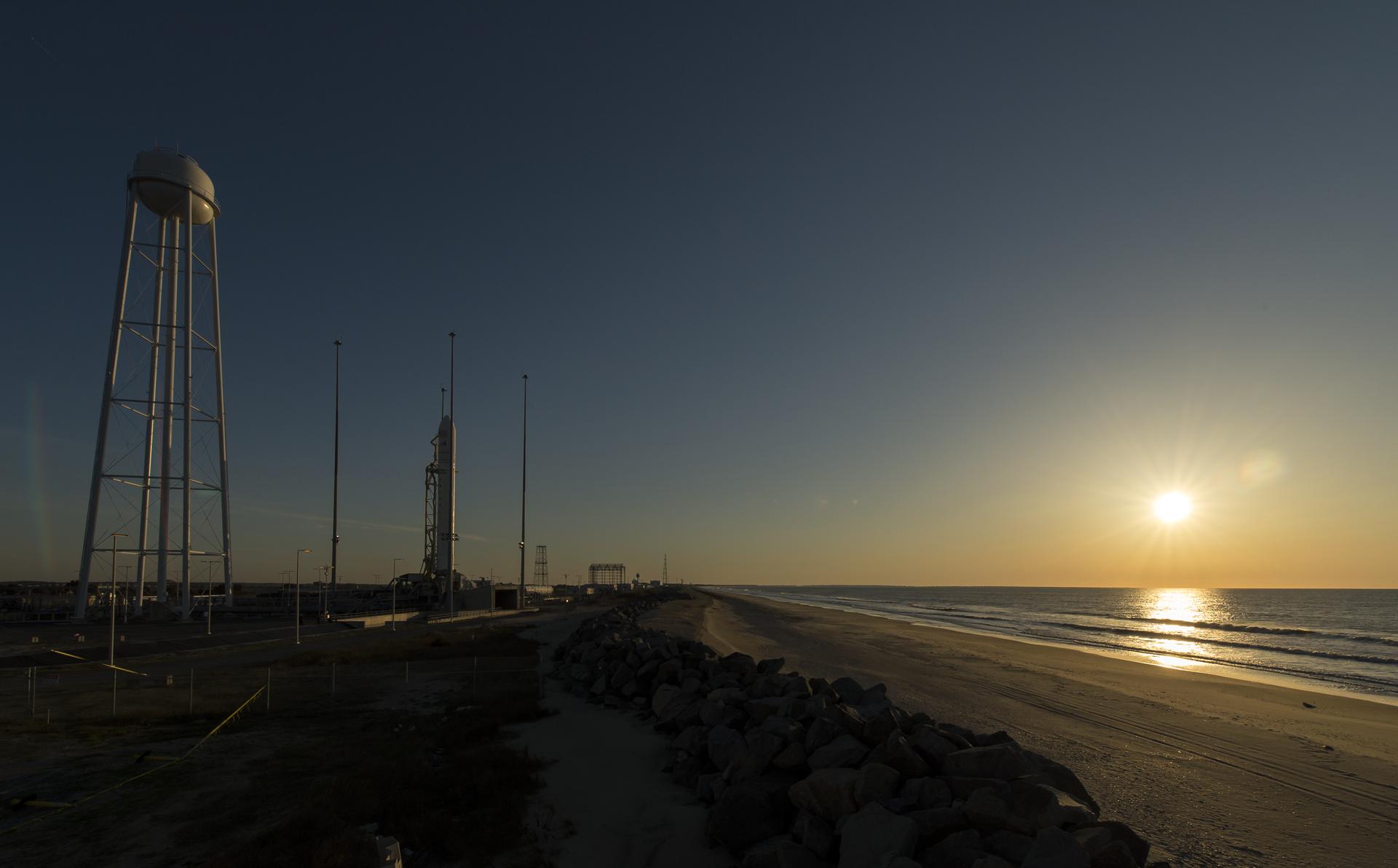 Antares Rocket Preparation