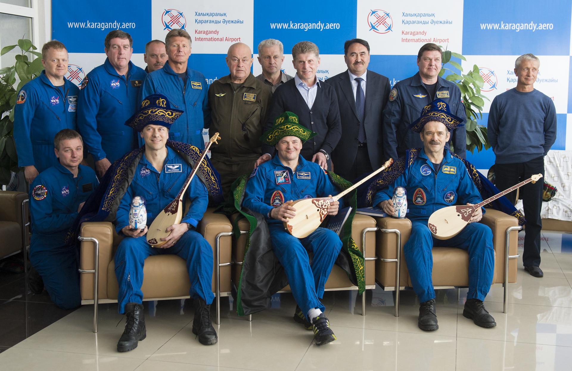 Expedition 35 Landing