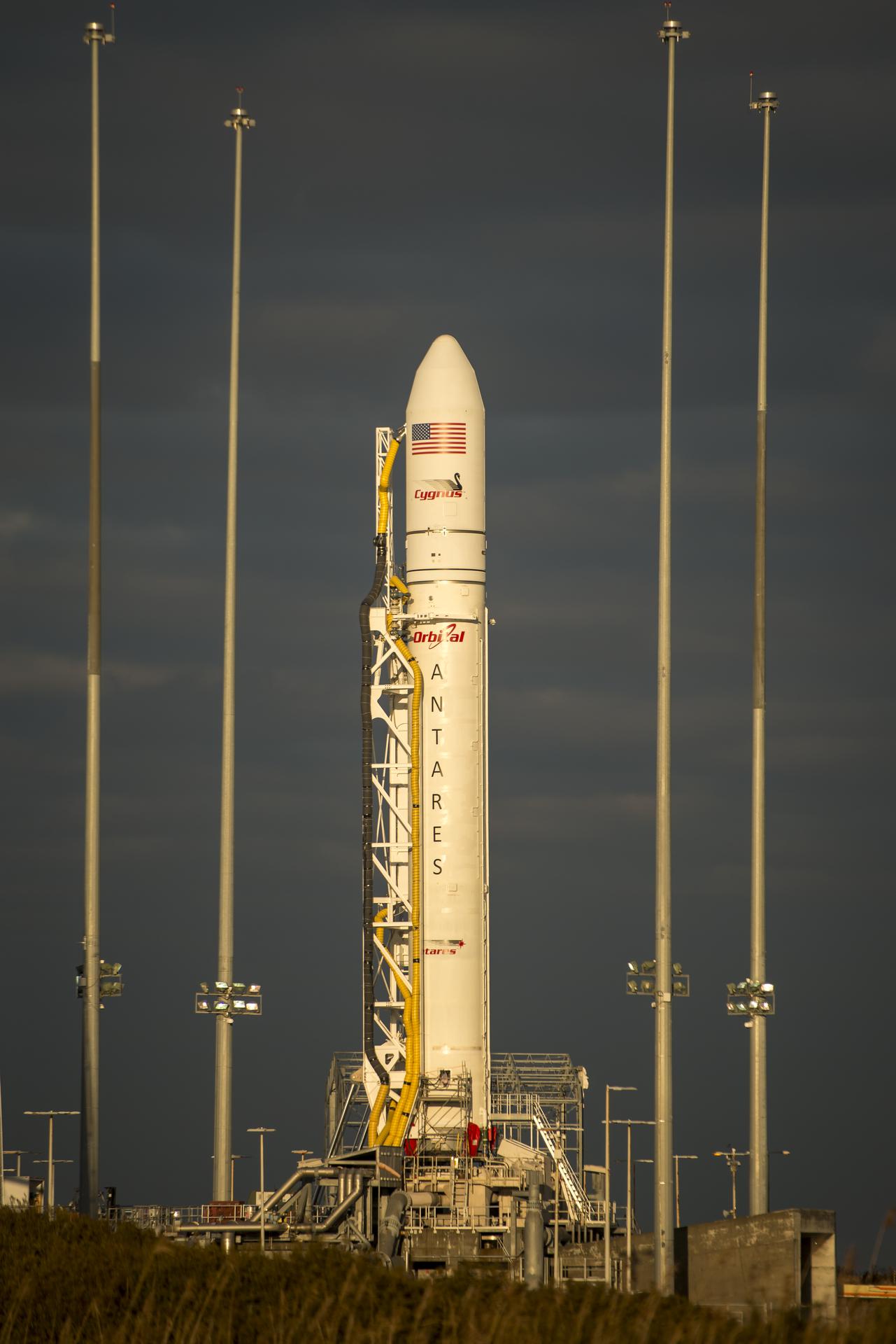 Antares Rocket Preparation