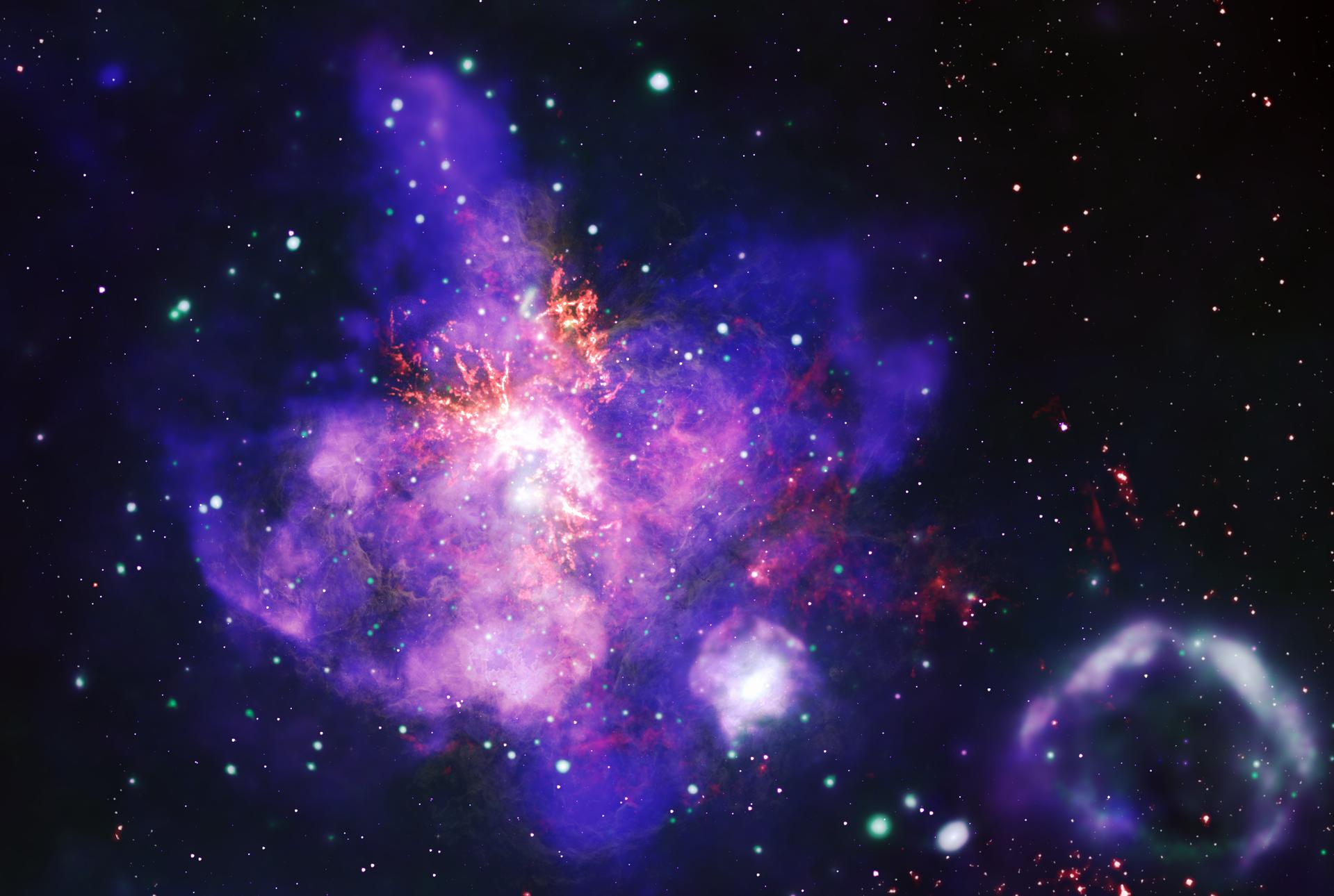 NASA Telescopes Deliver Stellar Bouquet in Time for Valentine's Day