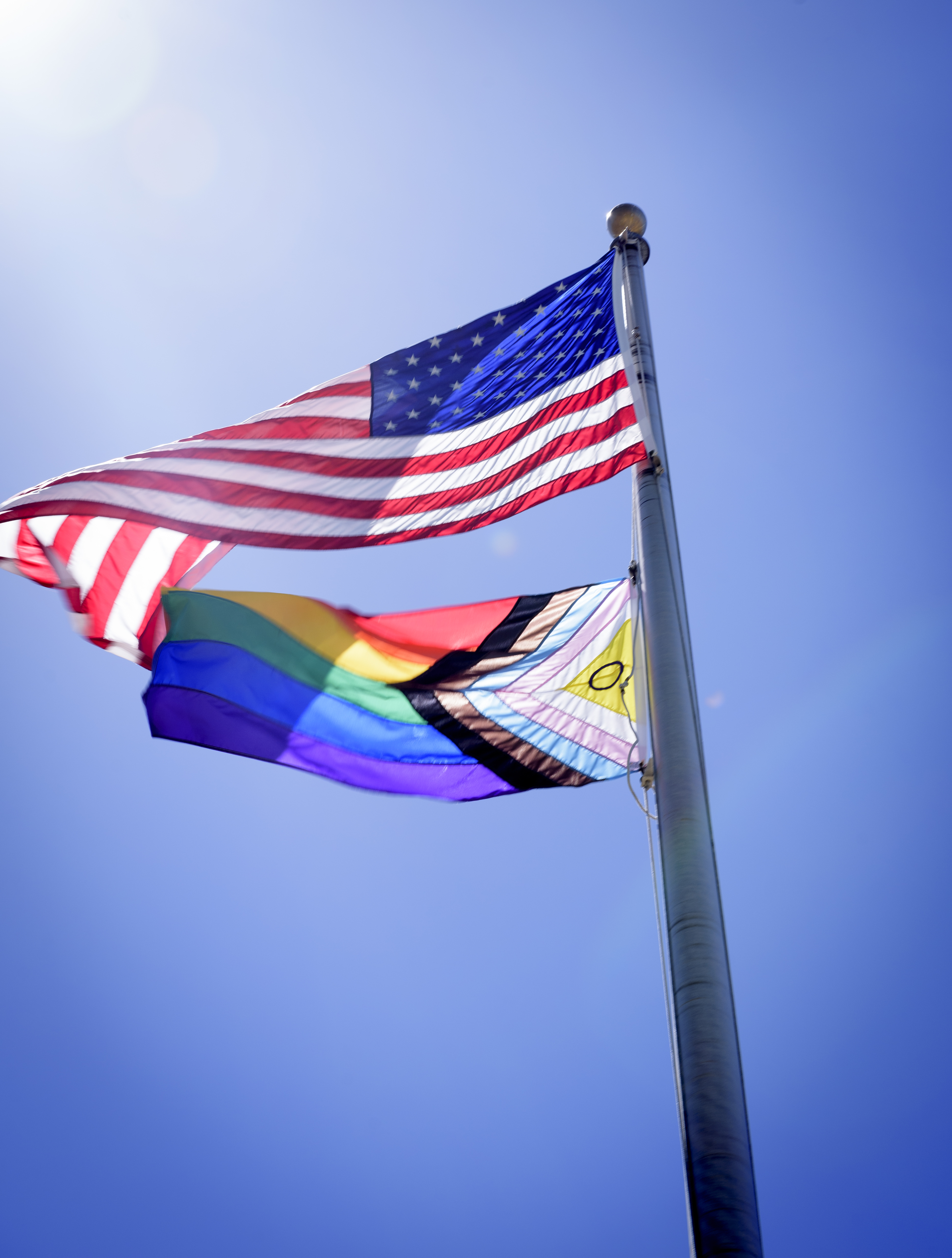 Intersex Progress Pride Flag at Ames