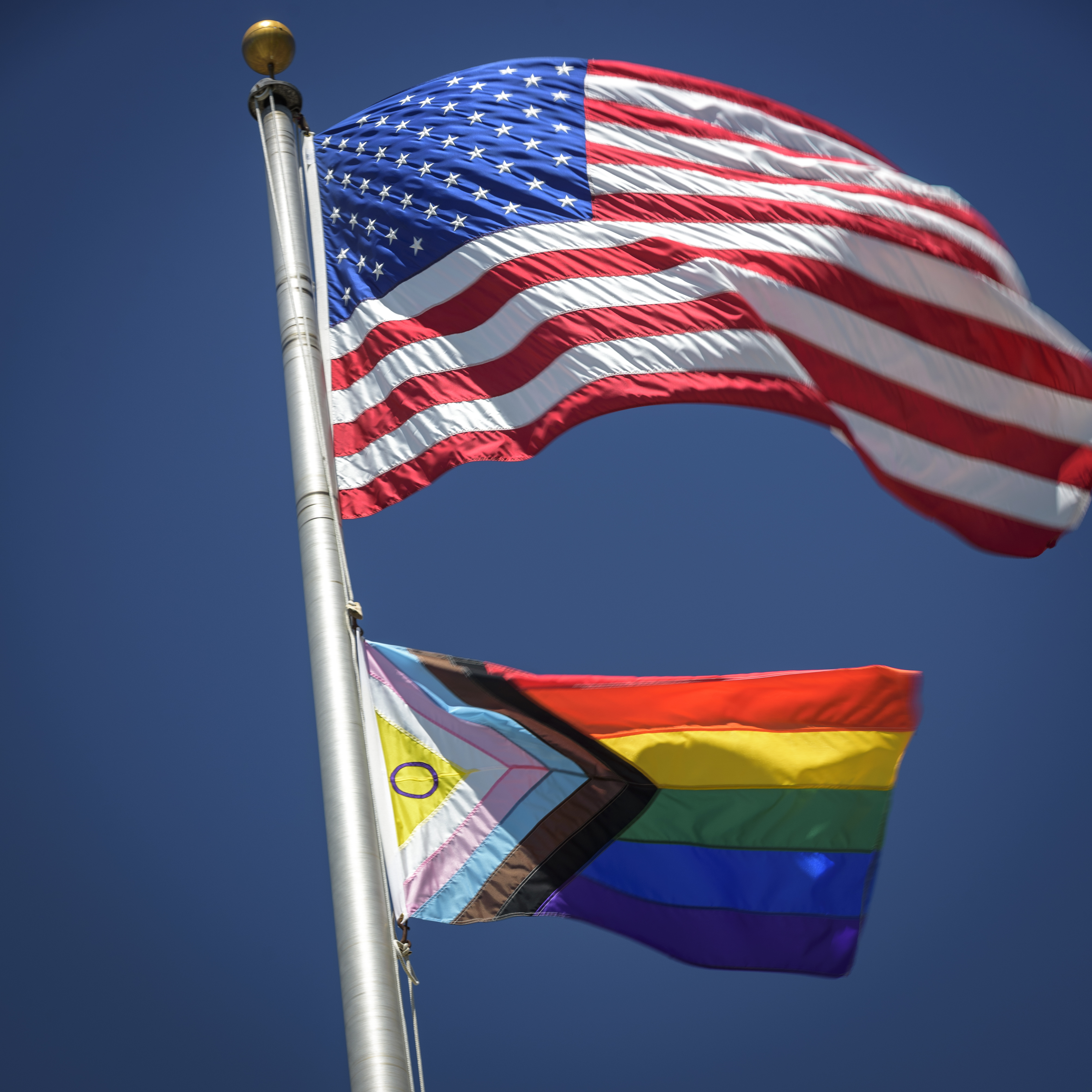 Intersex Progress Pride Flag at Ames