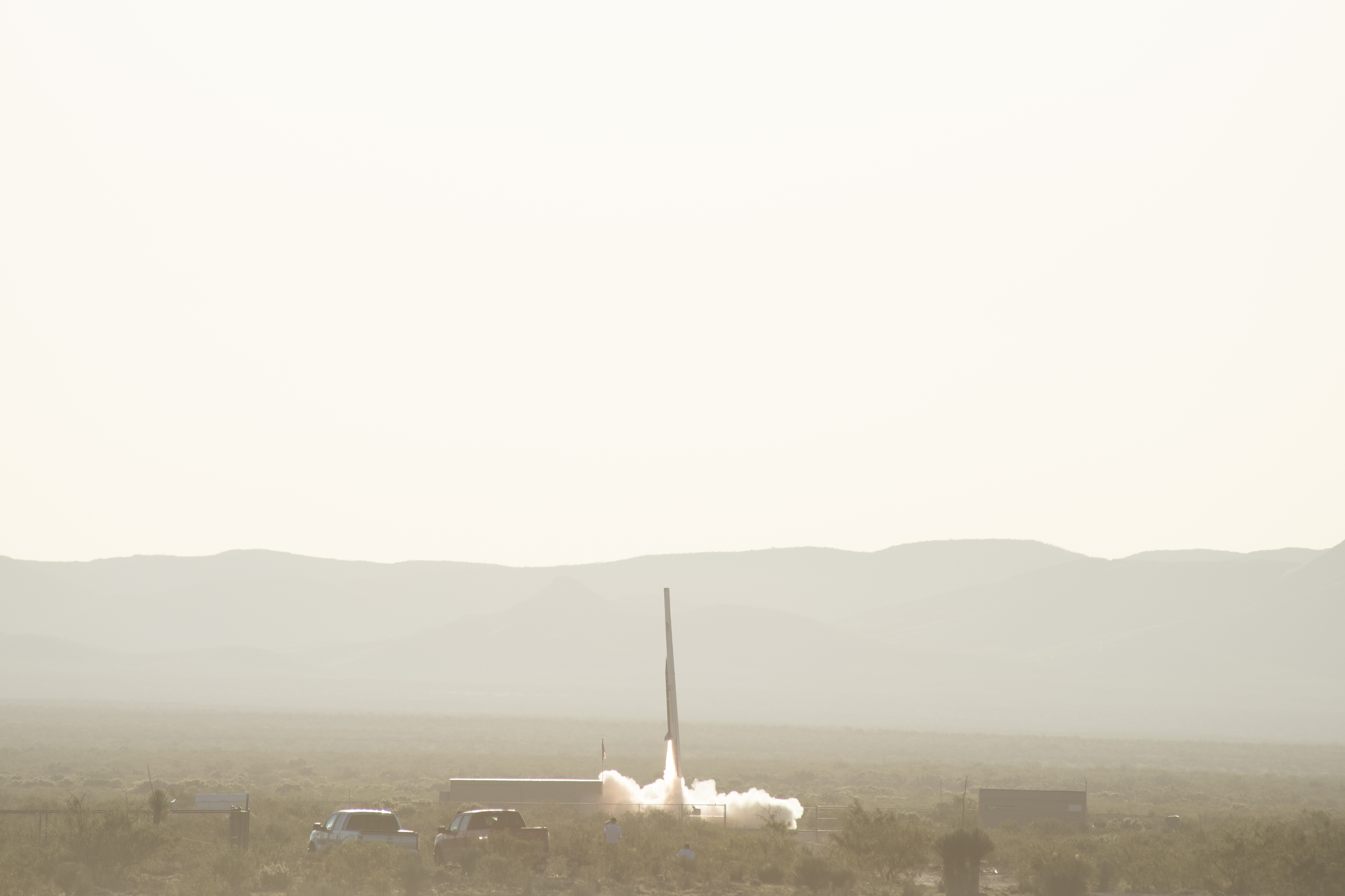 UP Aerospace Rocket Launch from NM with NASA Technologies Onboard