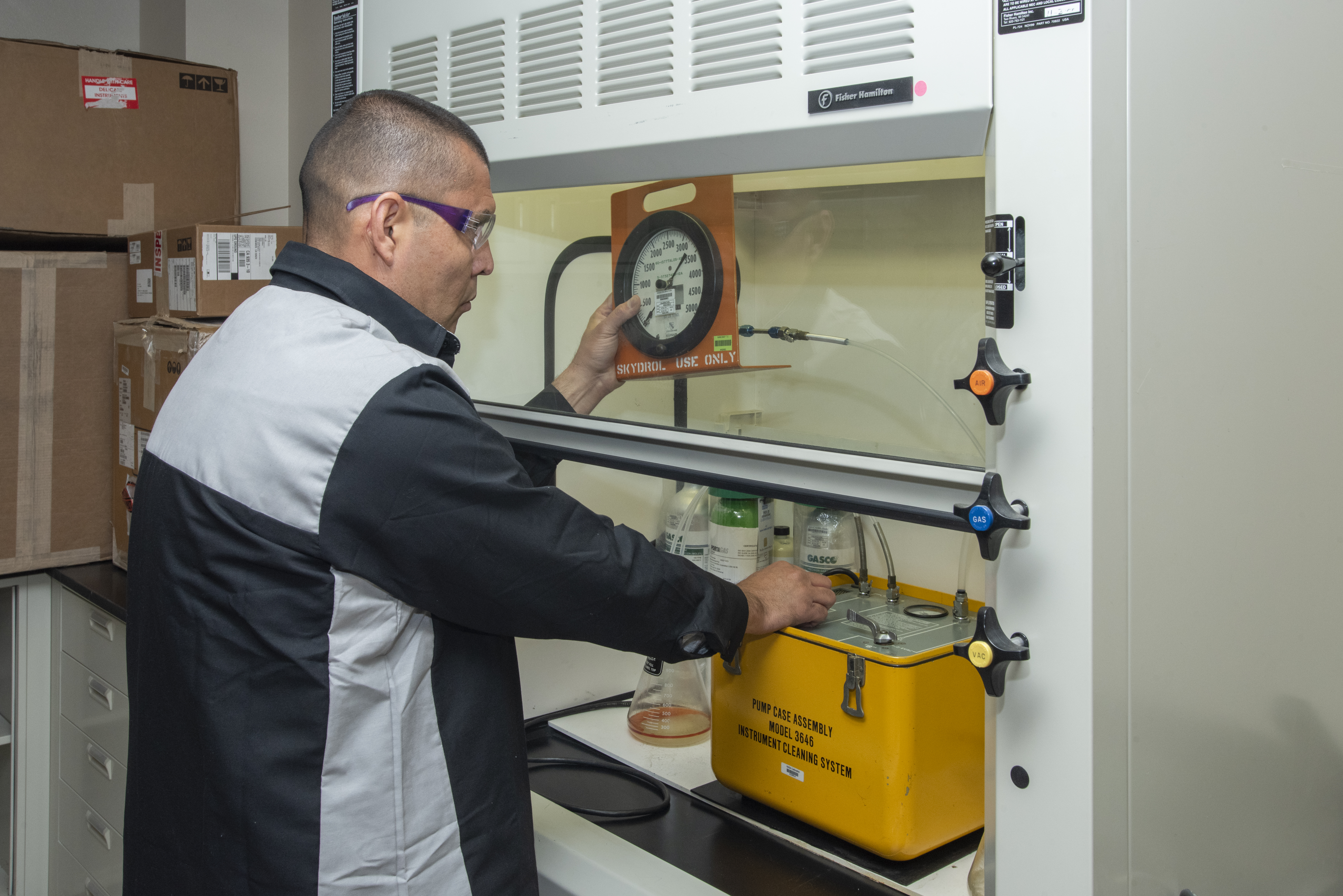 Calibration Laboratory Provides Key Aircraft Support