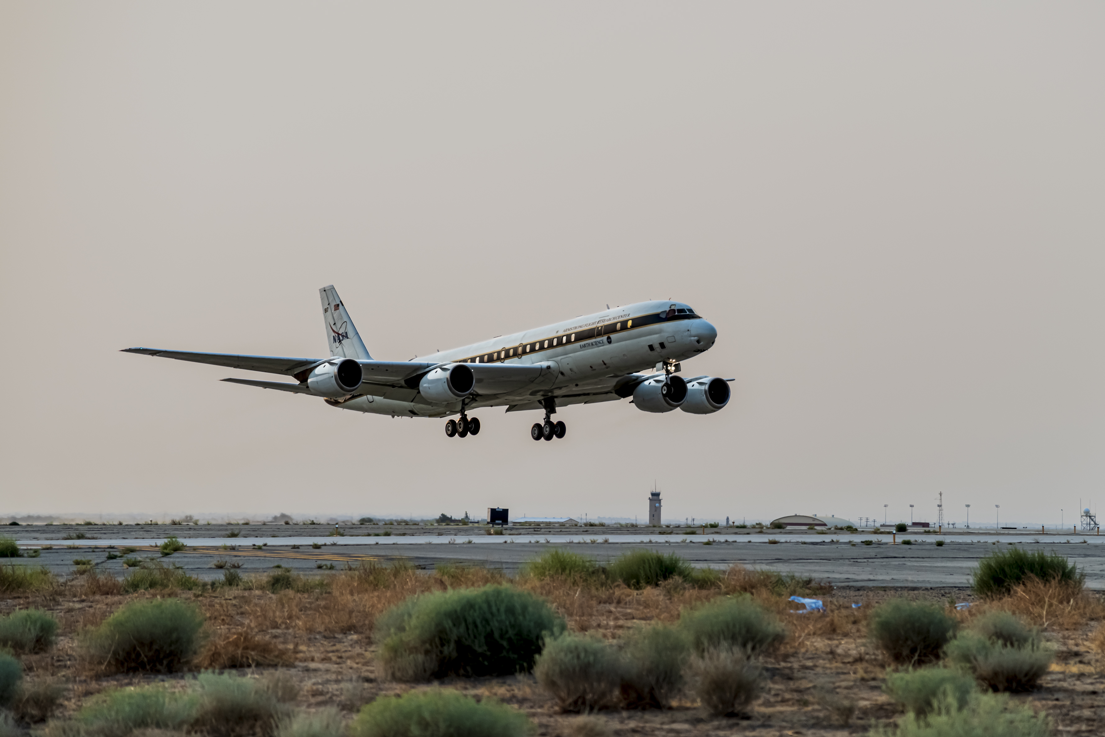 DC-8 N817NA CPEX-AW Deployment Takeoff