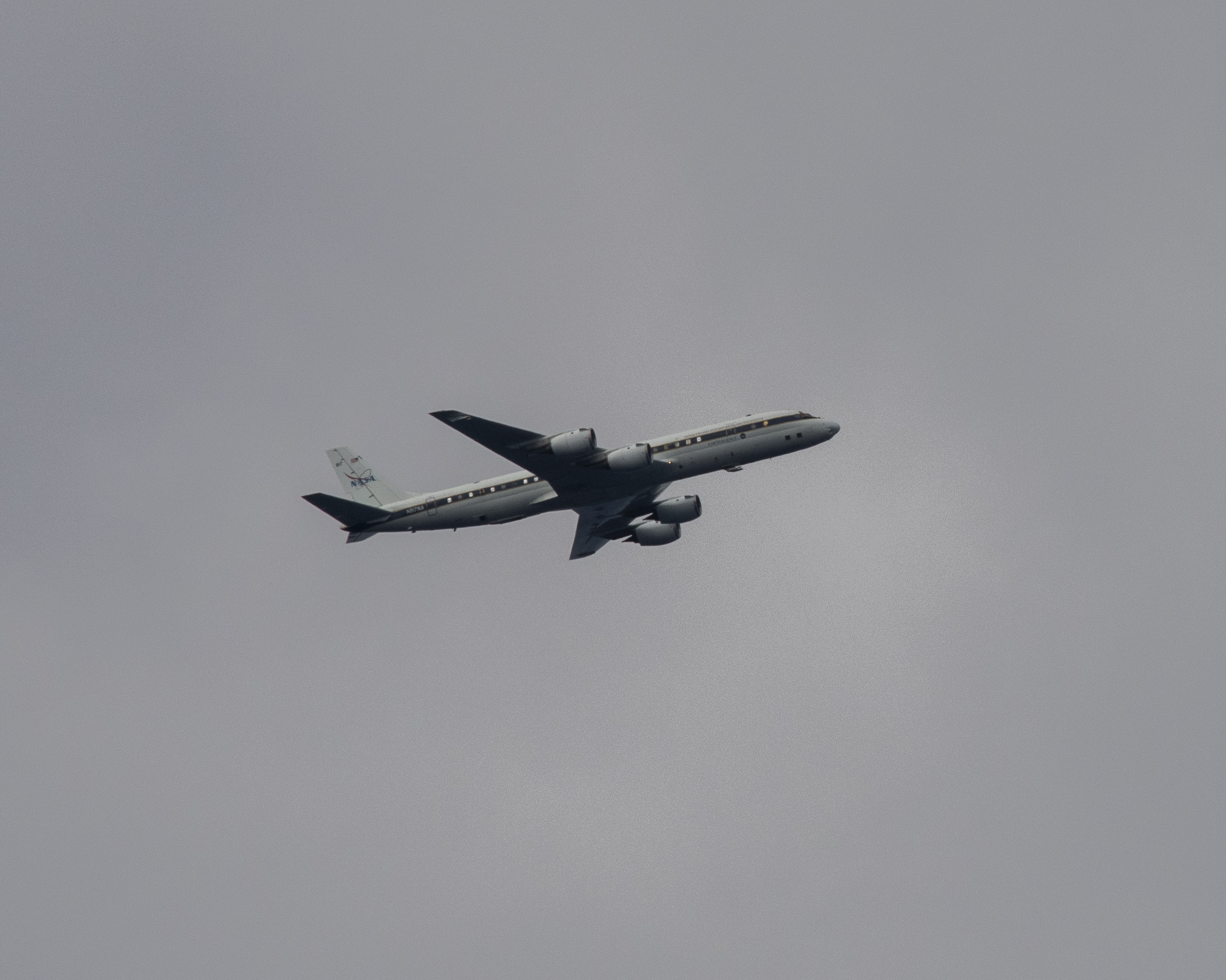 NASA’s DC-8 aircraft tracks fuel in ecoDemonstrator 2023 project with Boeing, partners