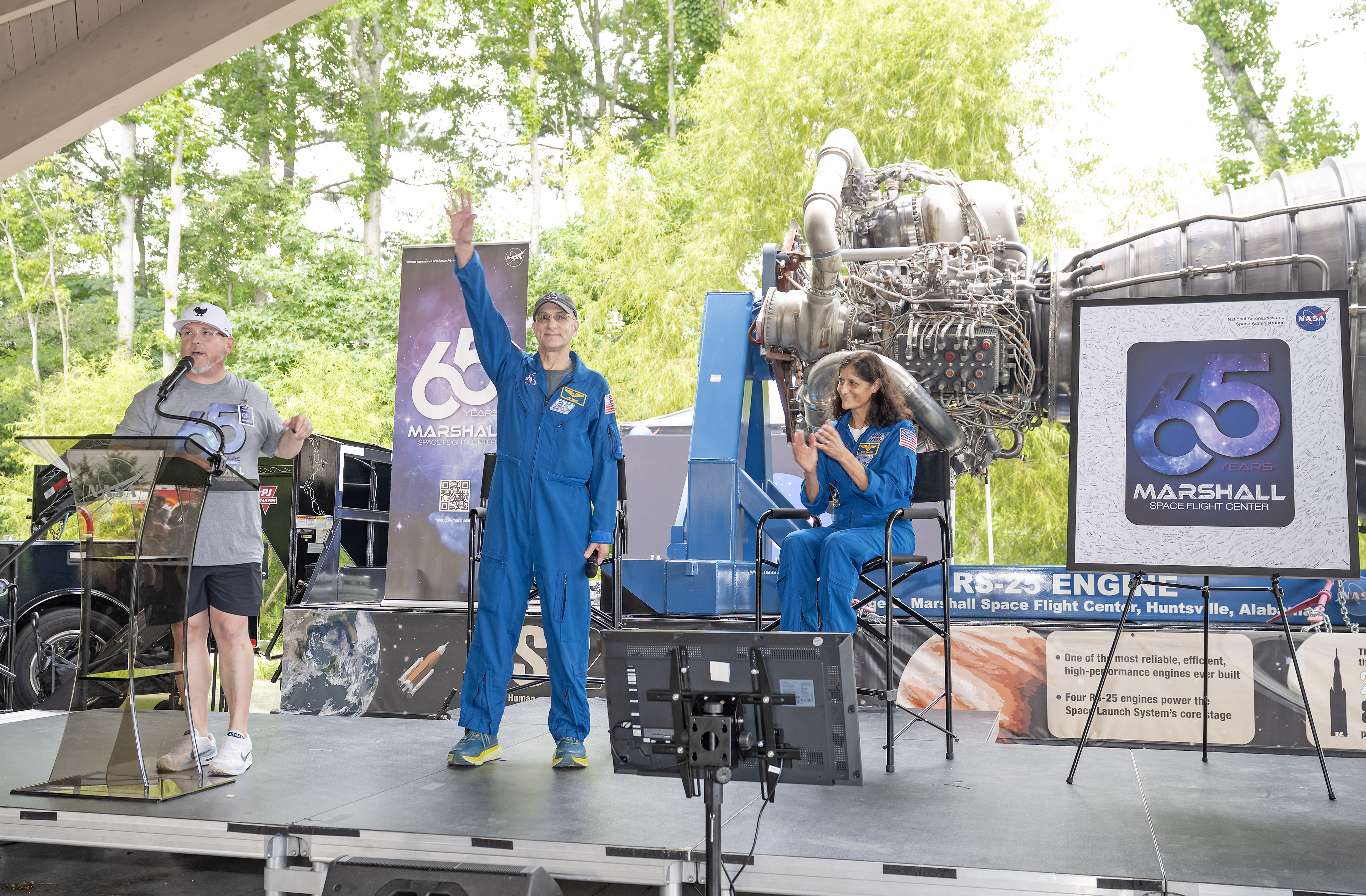 NASA Marshall Space Flight Center 65th Anniversary Community Event at Orion Amphitheater