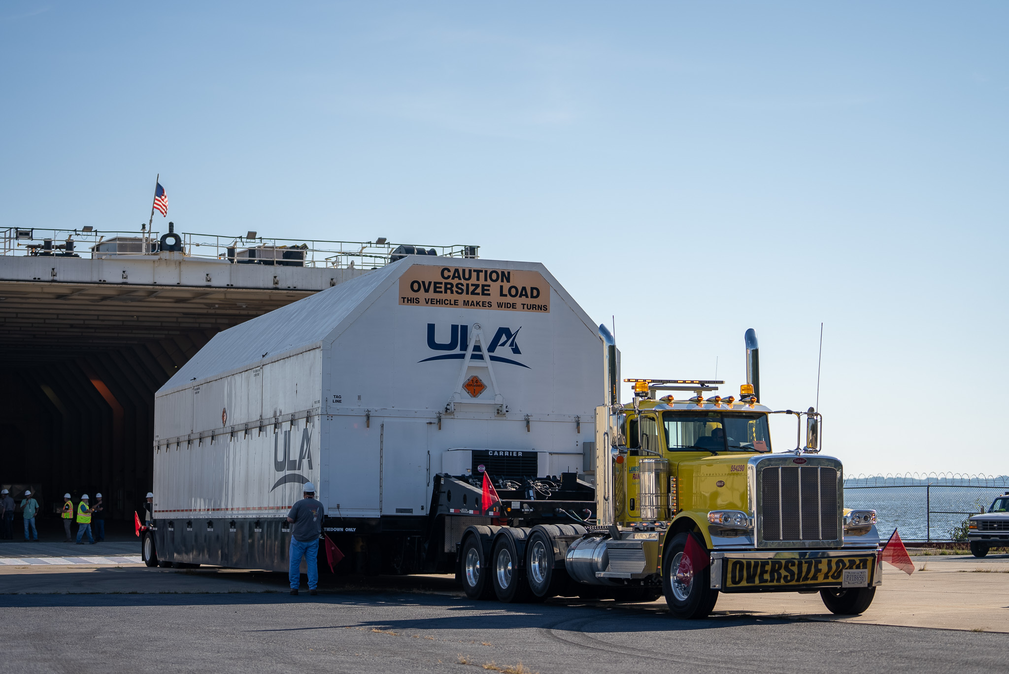 NASA SLS Upper Stage Prepped for Shipment to Space Coast