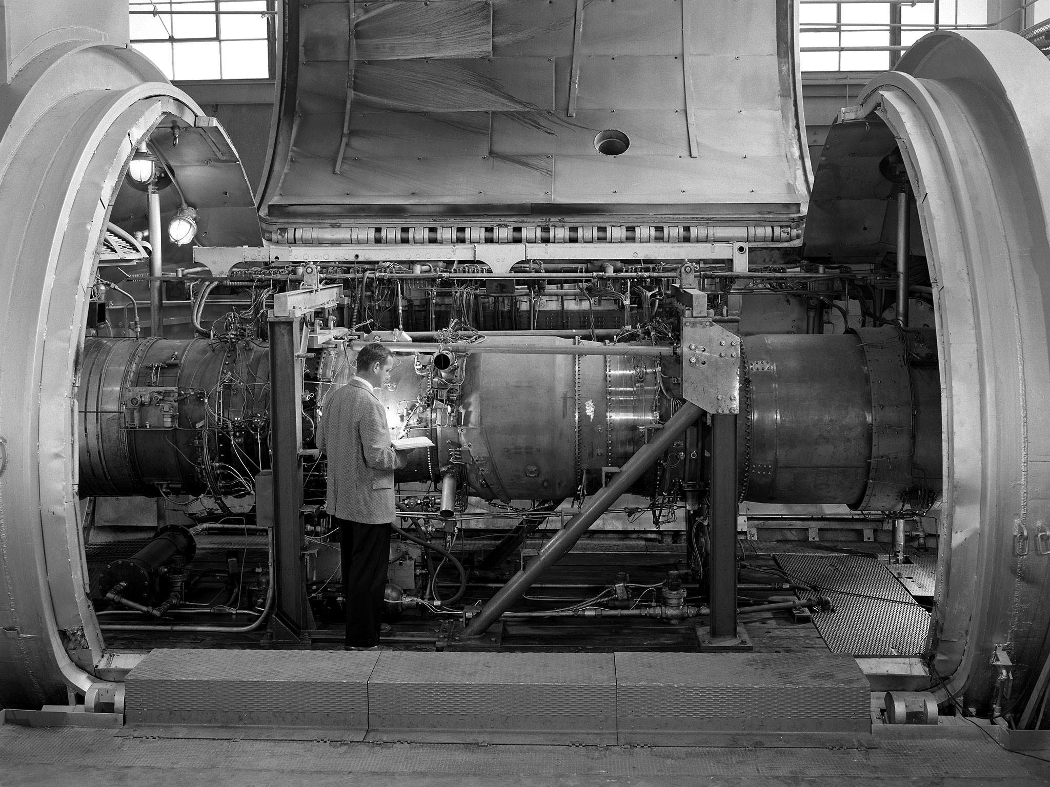 Iroquois Engine for the Avro Arrow in the Propulsion Systems Laboratory