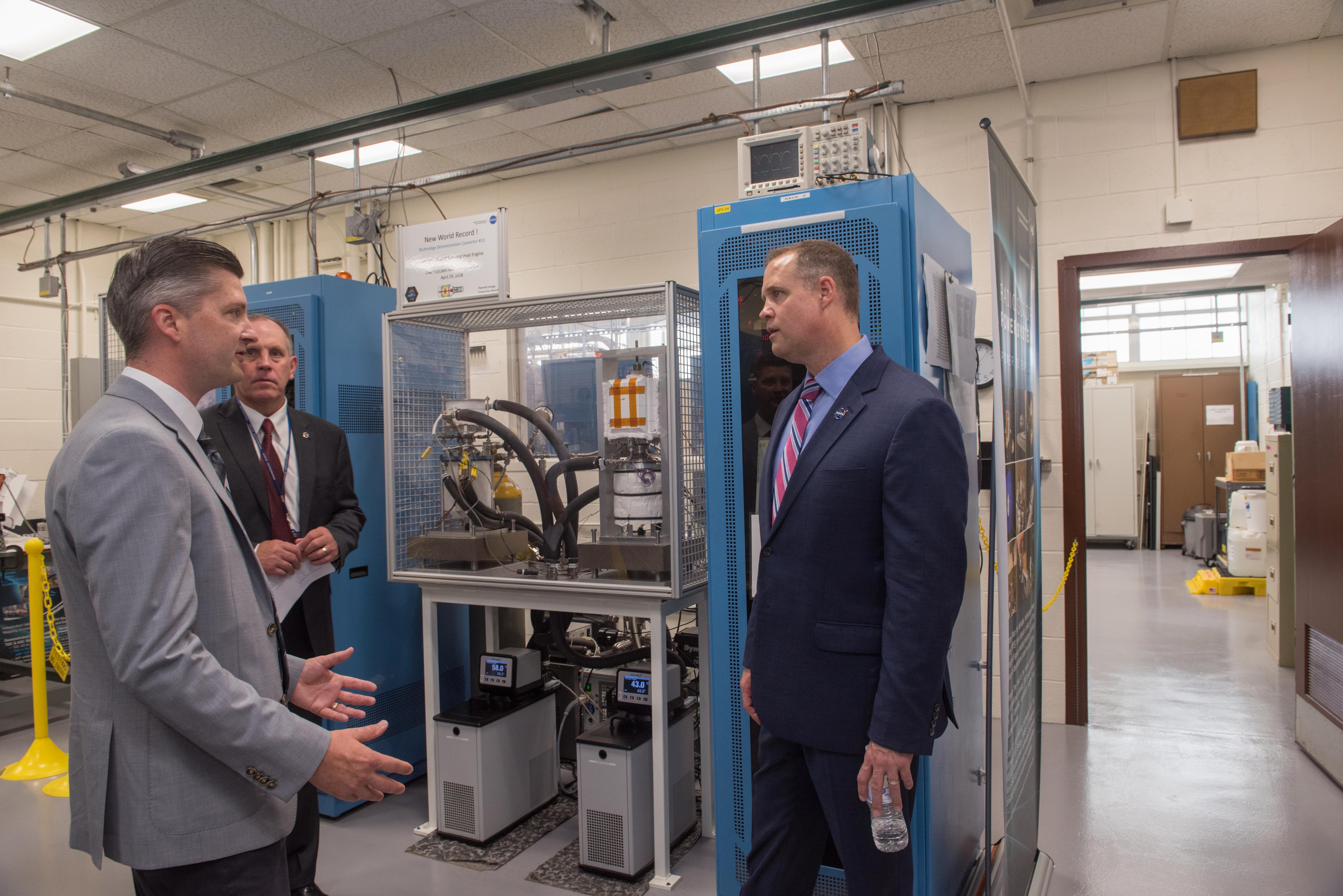 NASA Administrator Jim Bridenstine and Congressional Delegati...