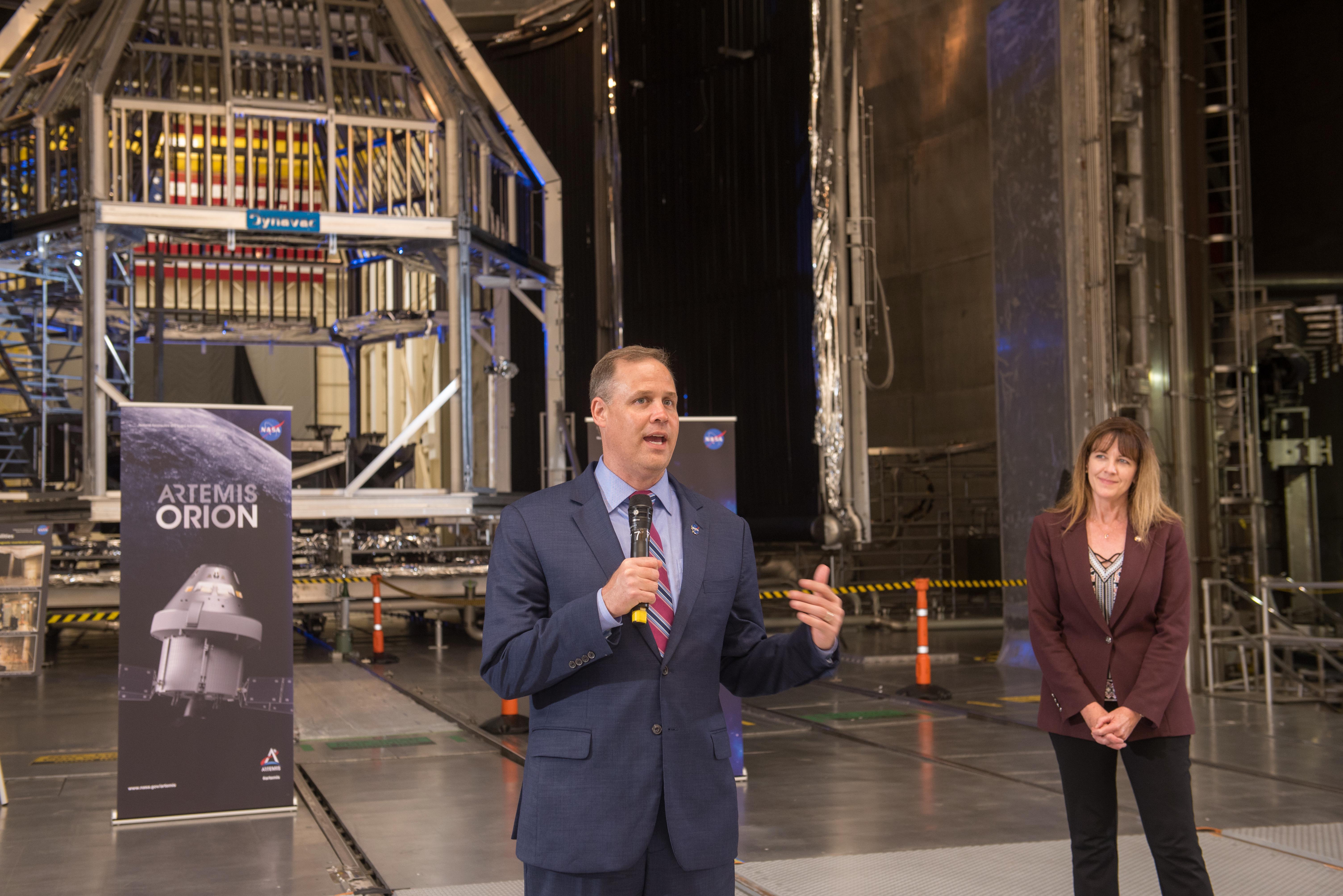 NASA Administrator Jim Bridenstine and Congressional Delegati...