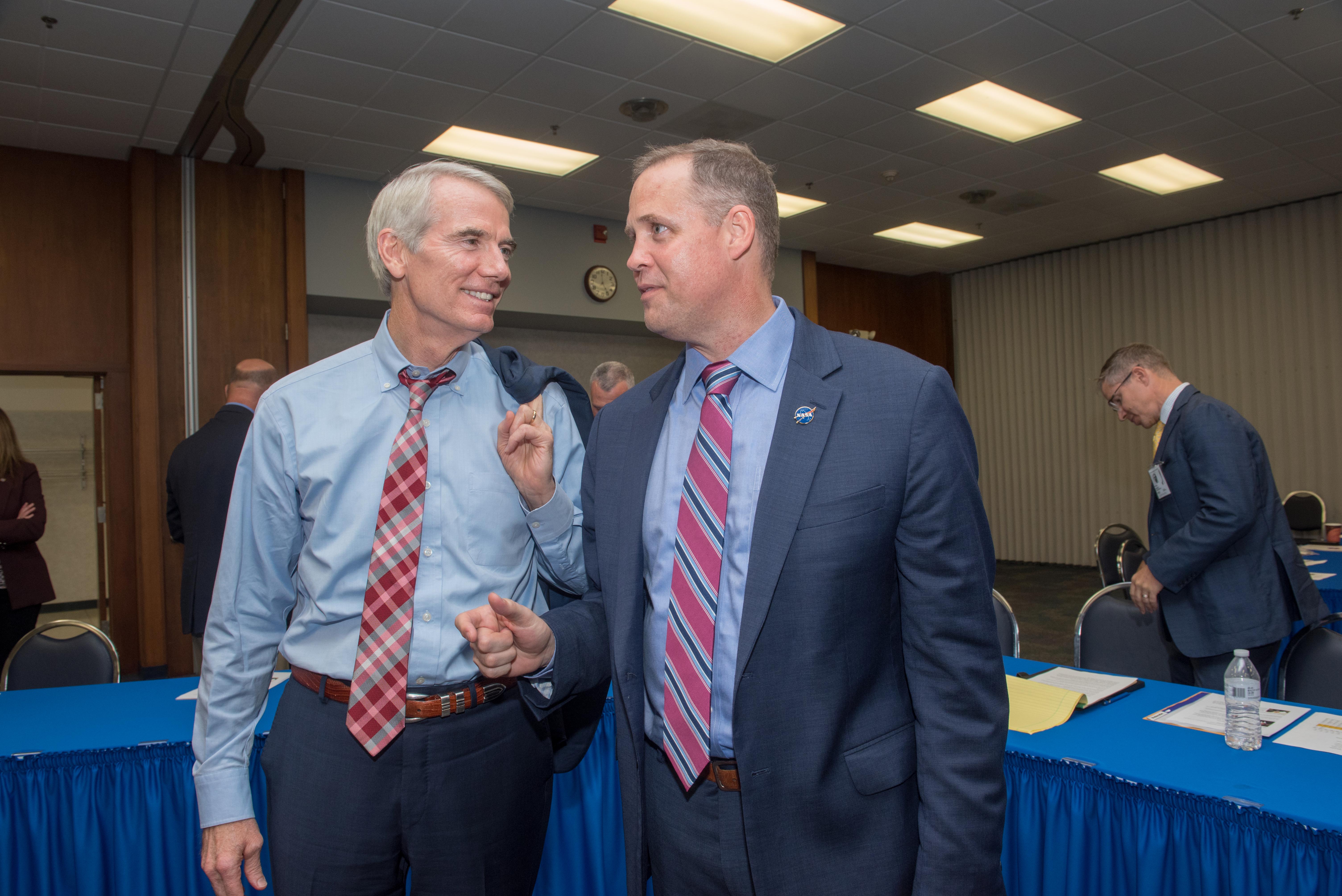 NASA Administrator Jim Bridenstine and Congressional Delegati...