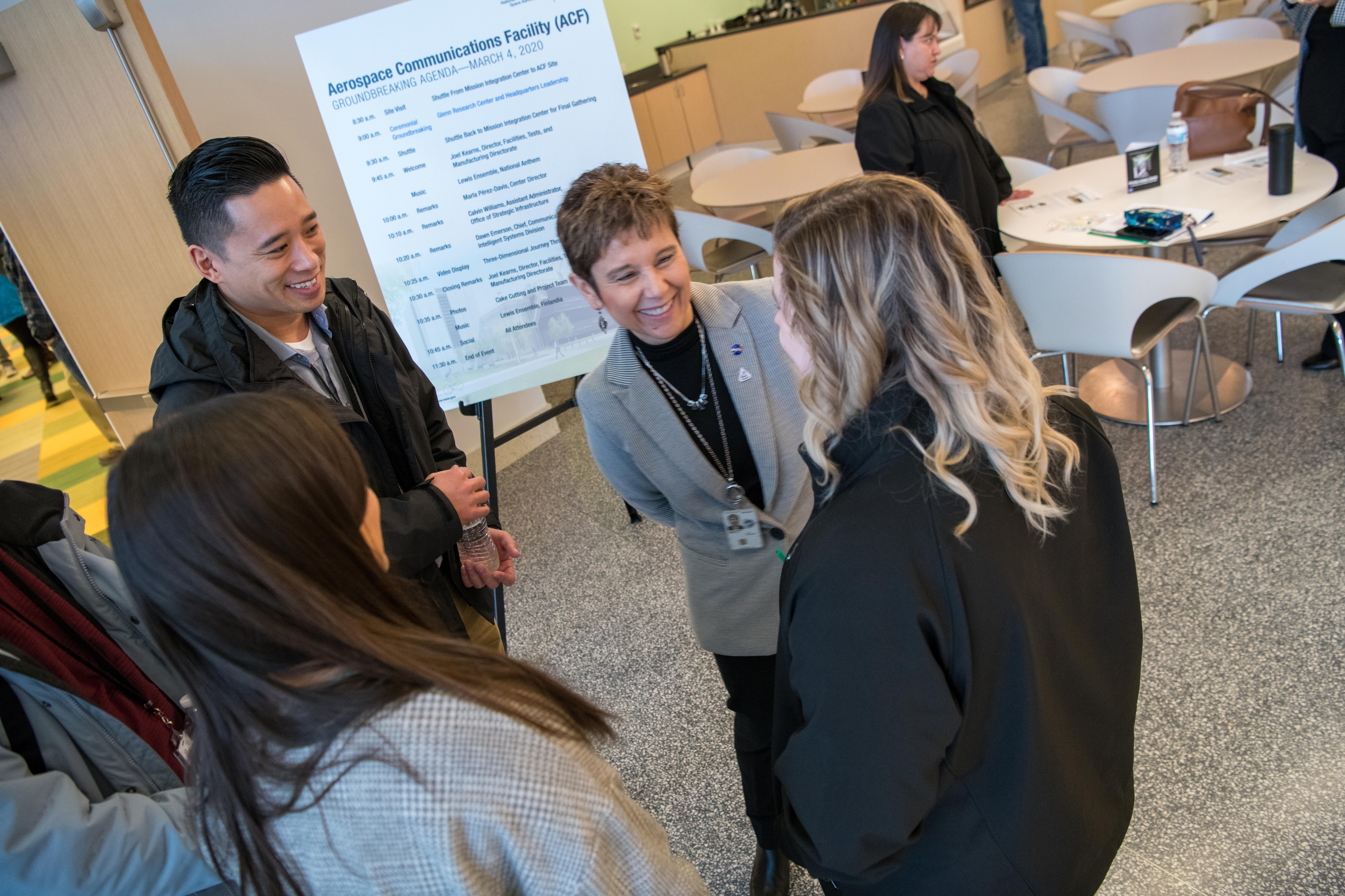 Aerospace Communications Facility, ACF Groundbreaking Ceremony