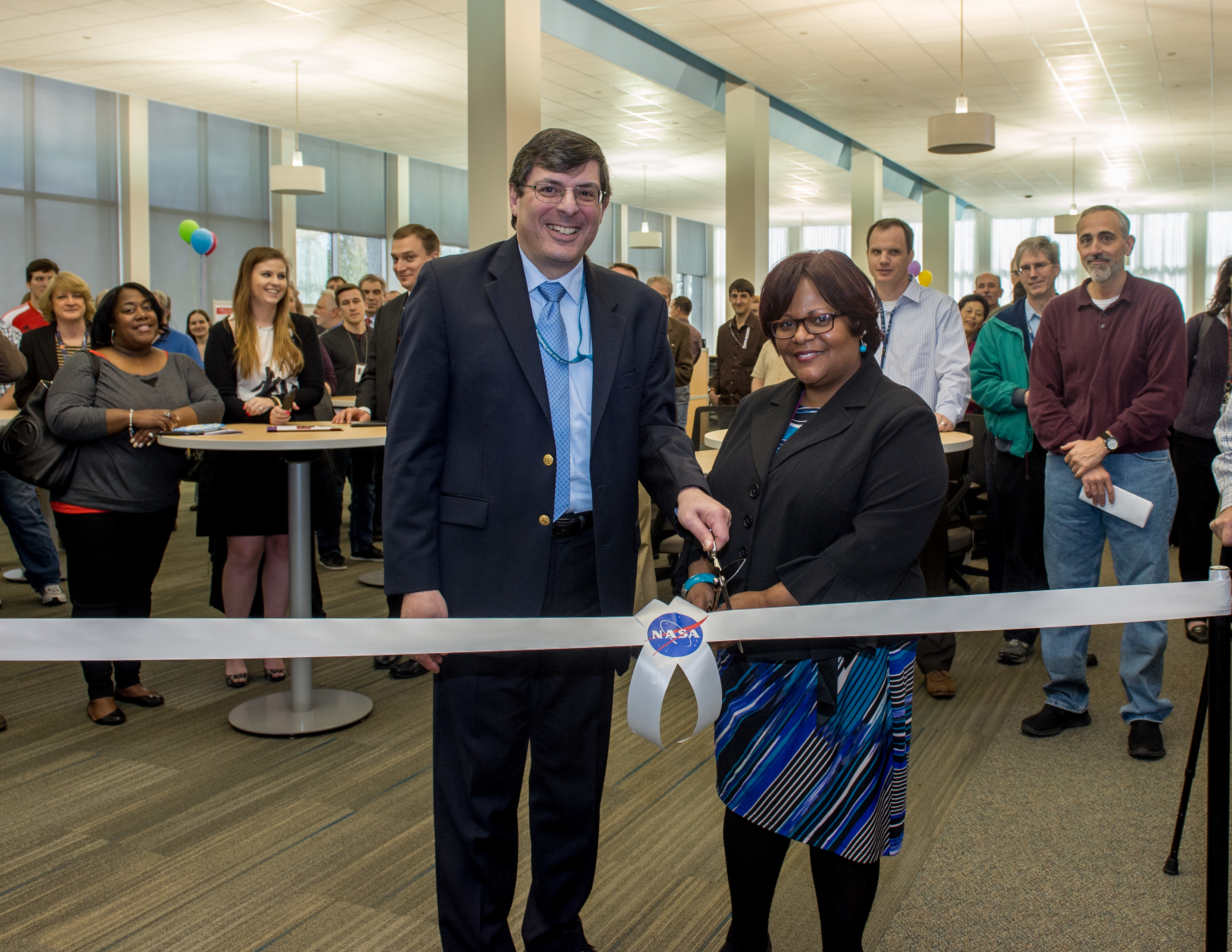 Grand Opening of the new Goddard Information and Collaboration C