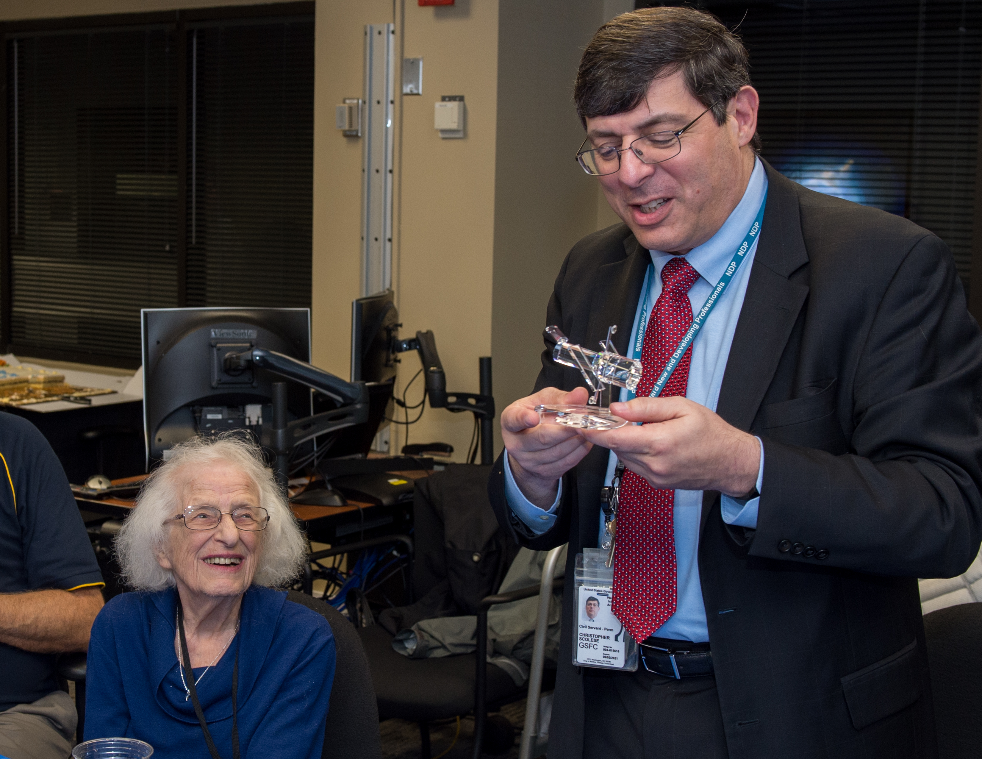 Dr. Nancy Grace Roman visits James Webb Space Telescope (JWST) a