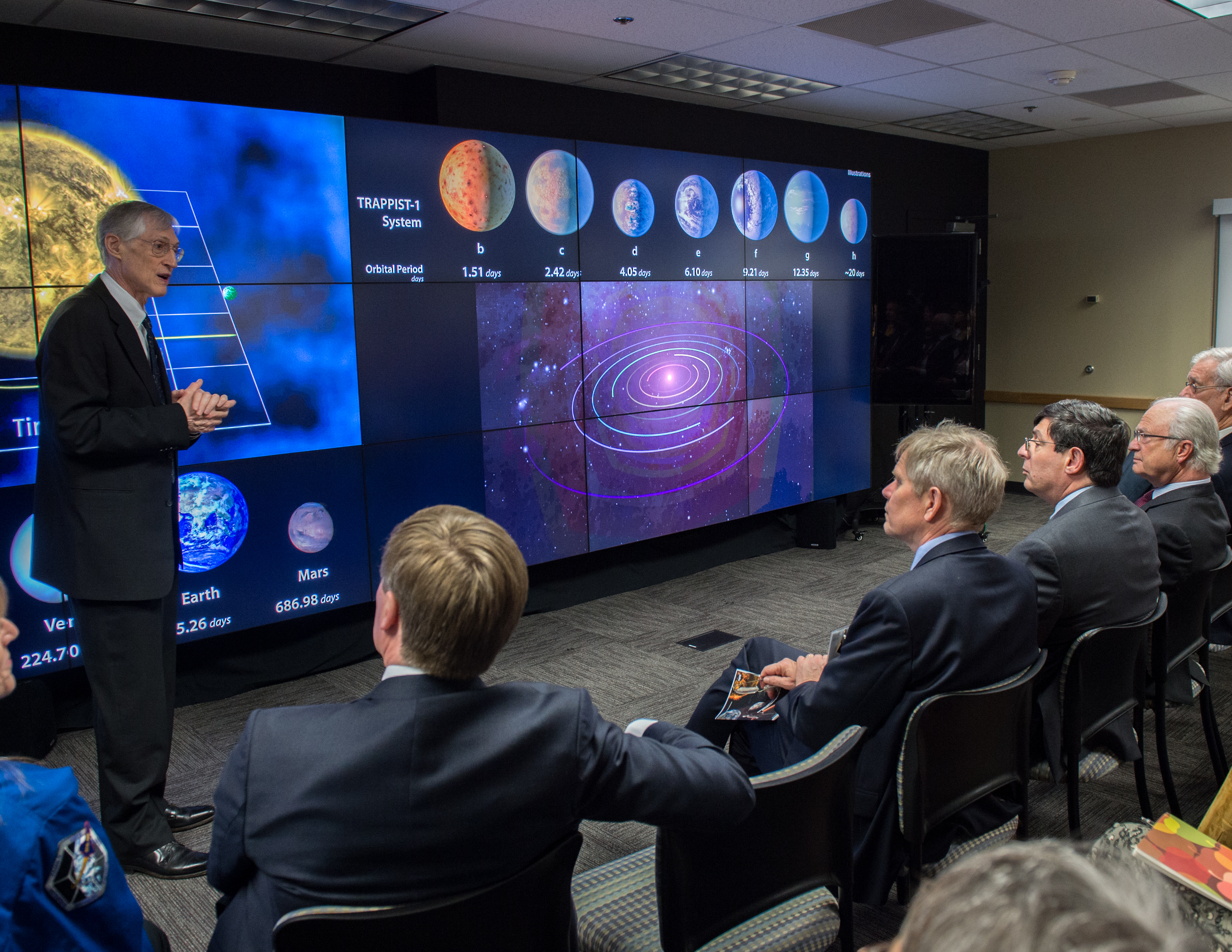 Swedish Delegation Visits NASA Goddard