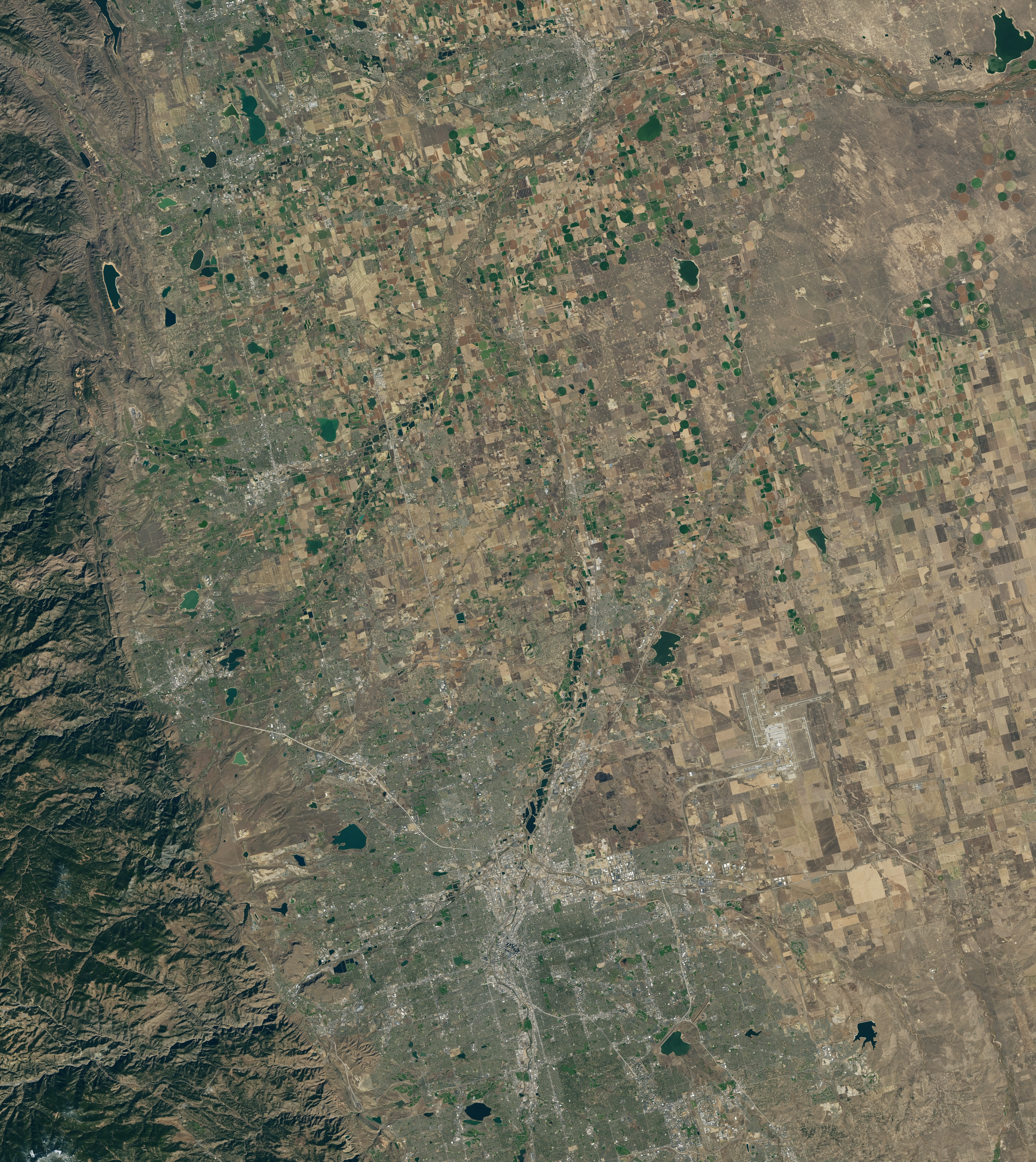 NASA Satellite Captures Super Bowl Cities - Denver, CO