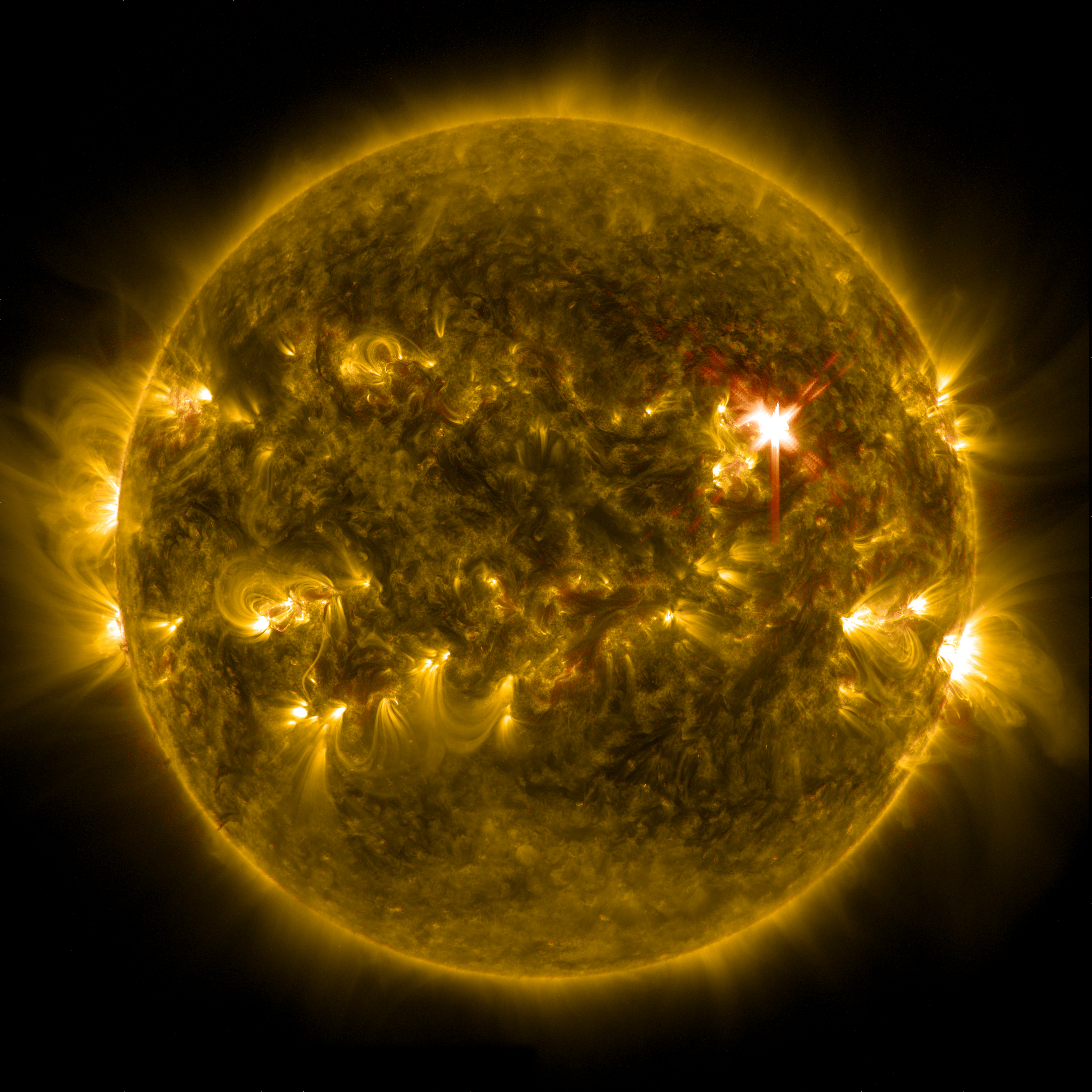 X-class Solar Flare on March 29, 2014