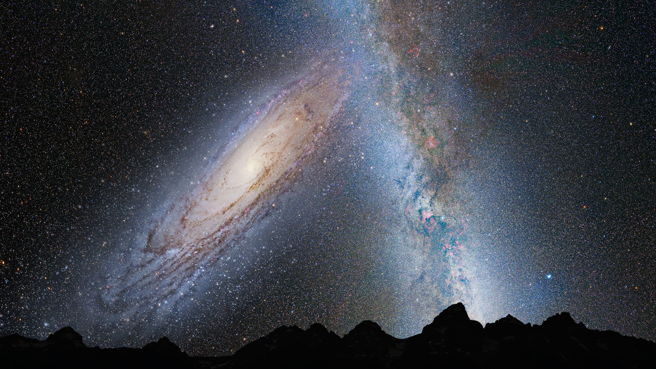 NASA's Hubble Shows Milky Way is Destined for Head-On Collision