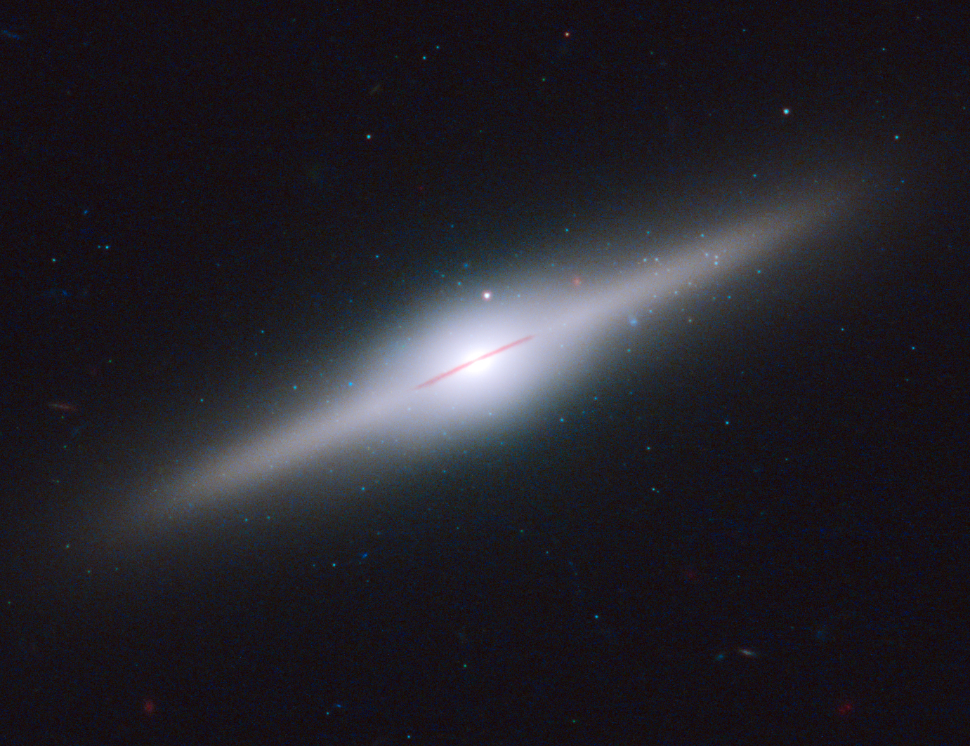 NASA's Hubble Spots a Relic from a Shredded Galaxy