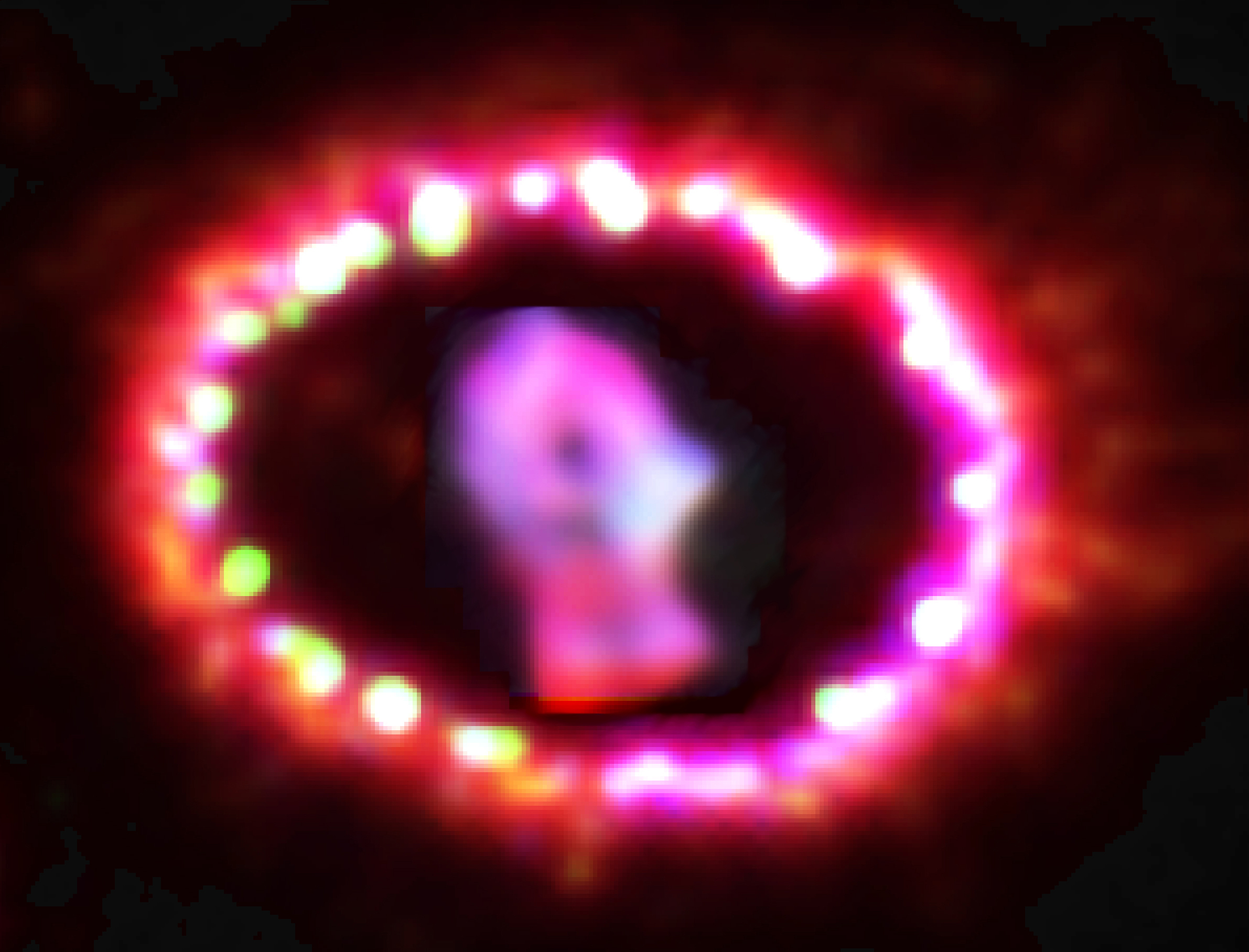 NASA's Hubble Sees A New Supernova Remnant Light Up