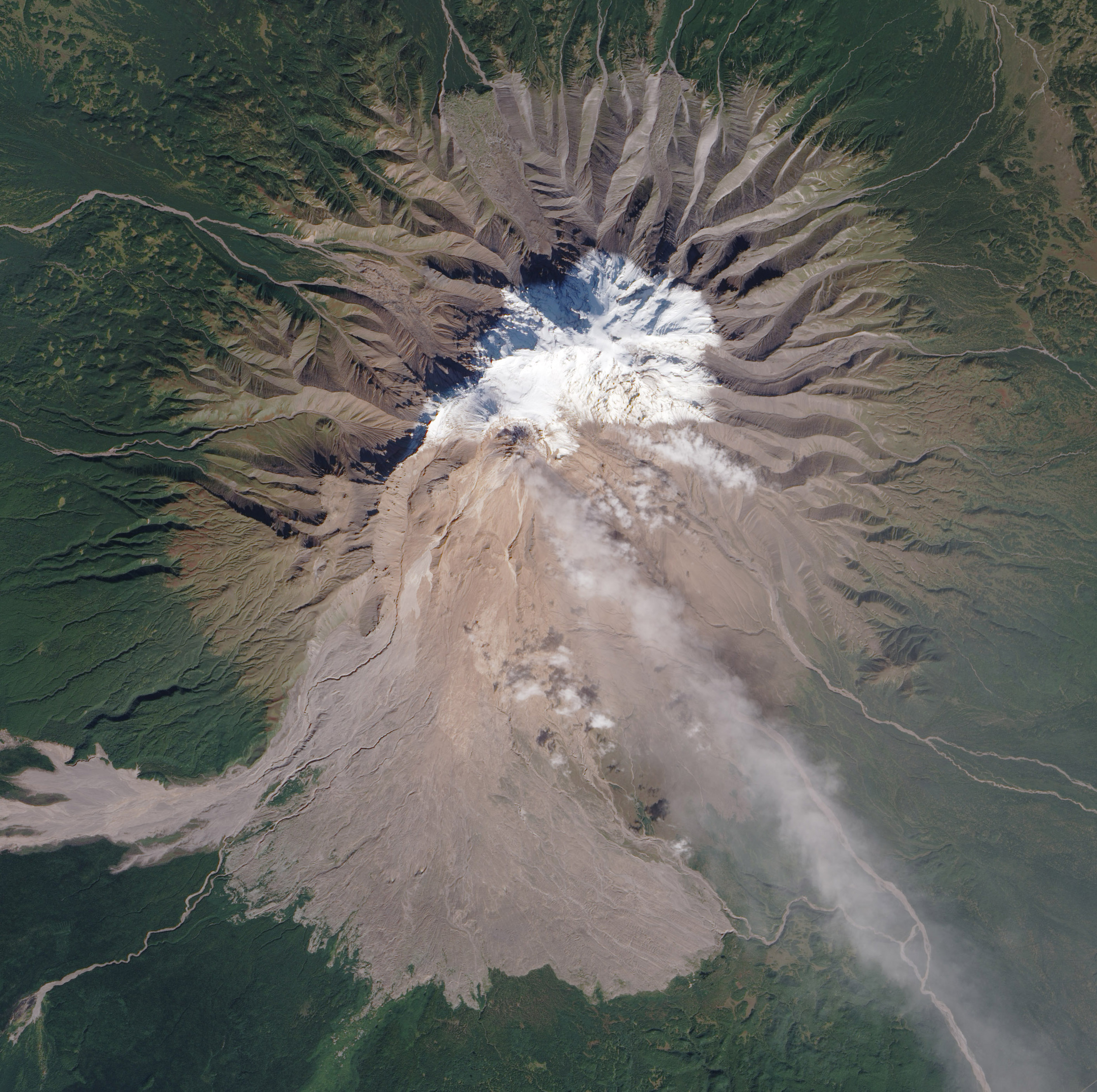 Activity at Shiveluch Volcano