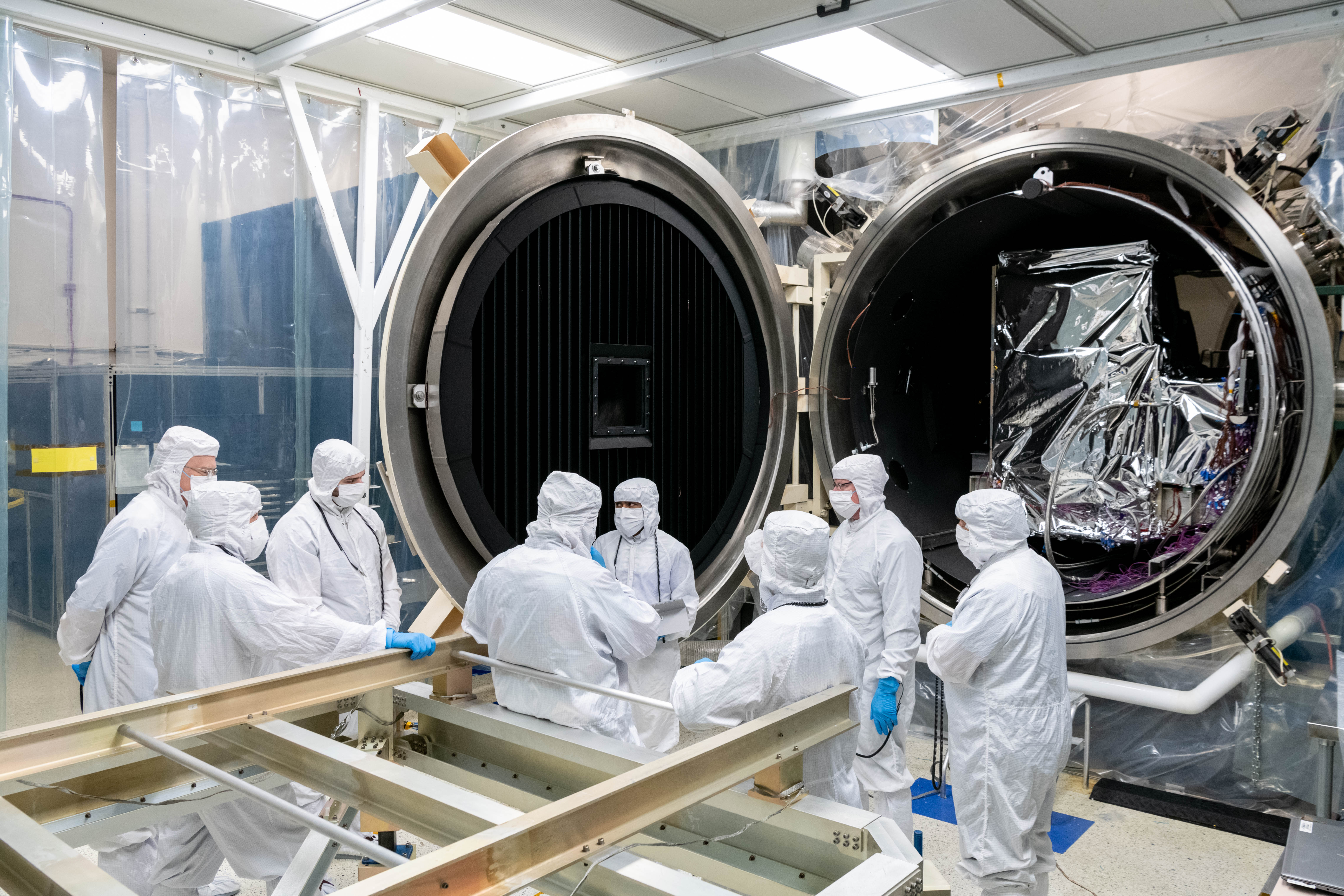 OCI Final Walkthrough Prior to Thermal Vacuum Testing