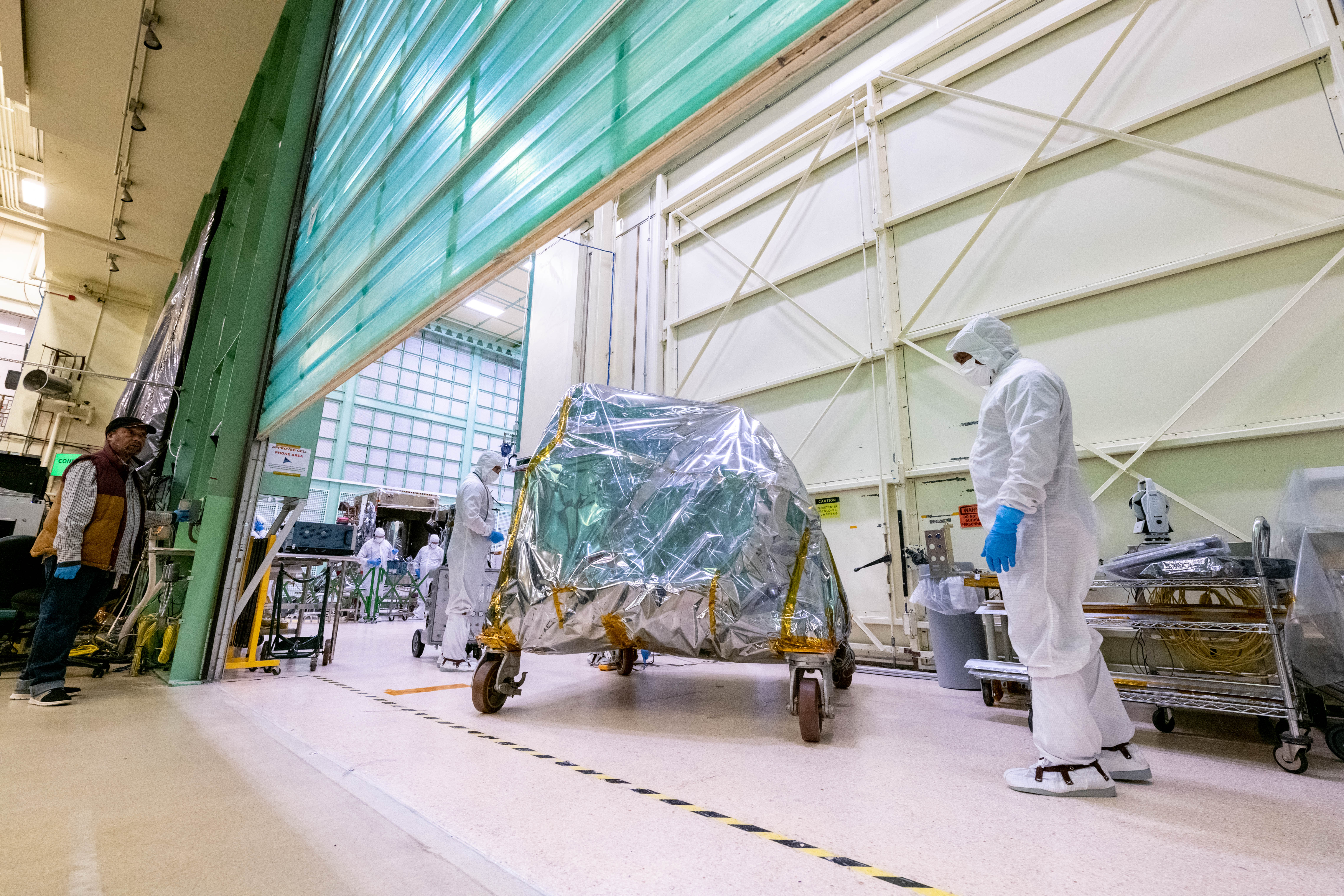 OCI Transportation to Goddard Cleanroom