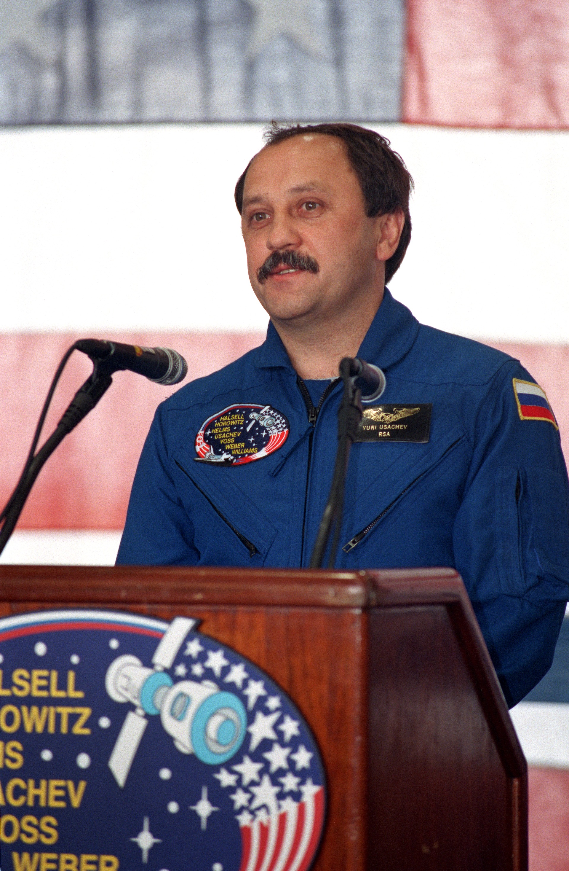 STS-101 crew return at Ellington Field