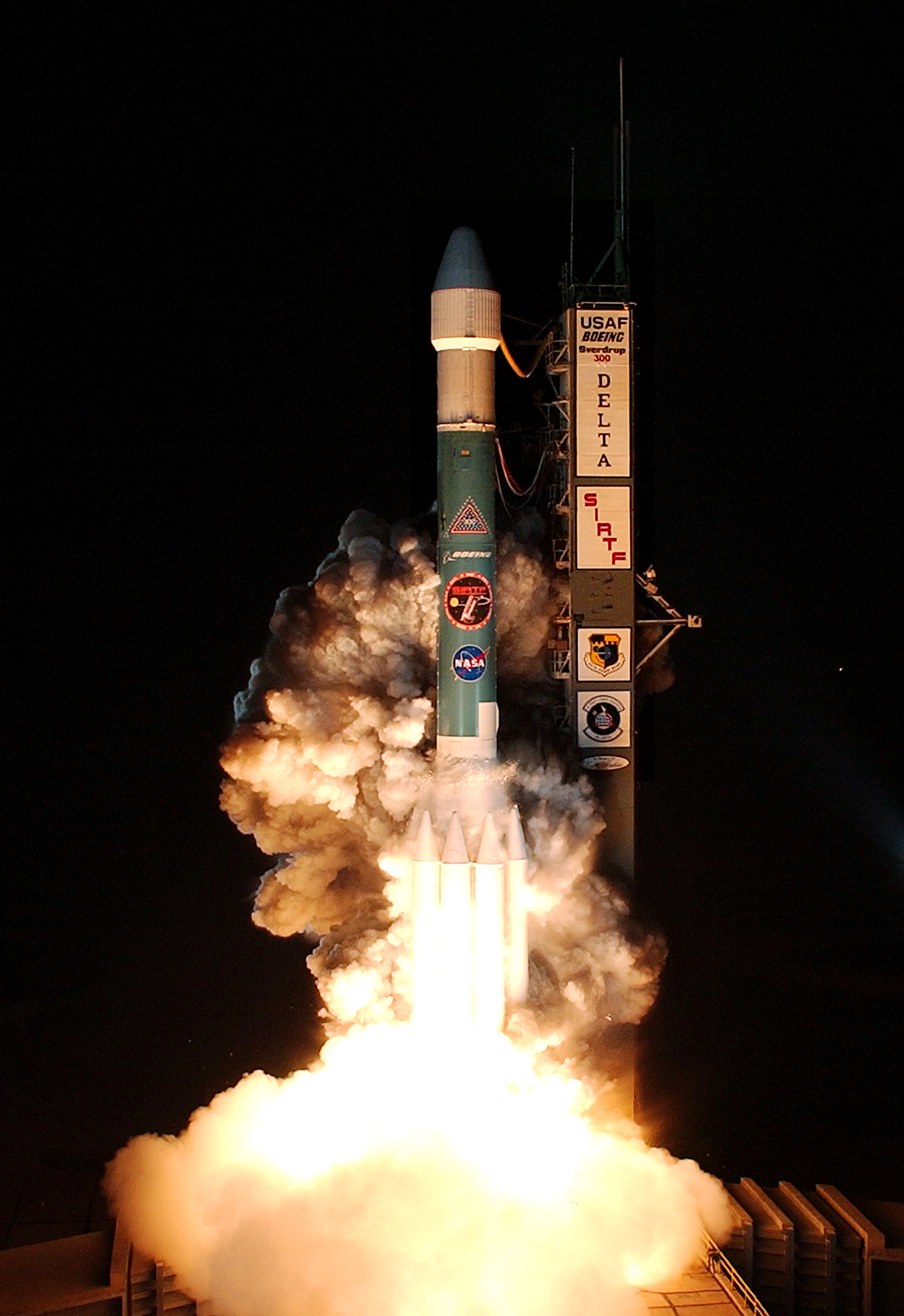Delta II SIRTF Liftoff