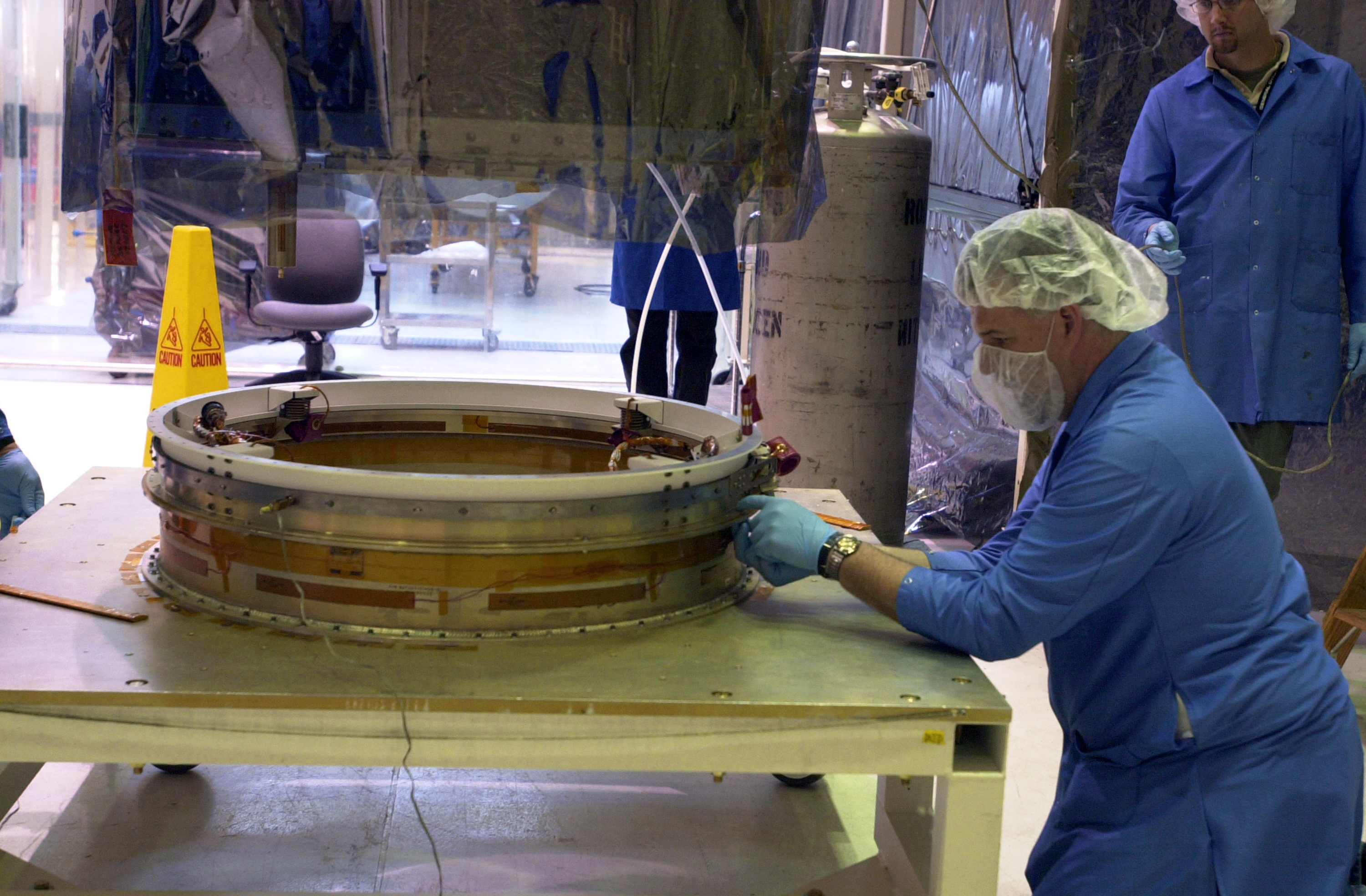 AIM being prepared for integrated testing and flight simulation