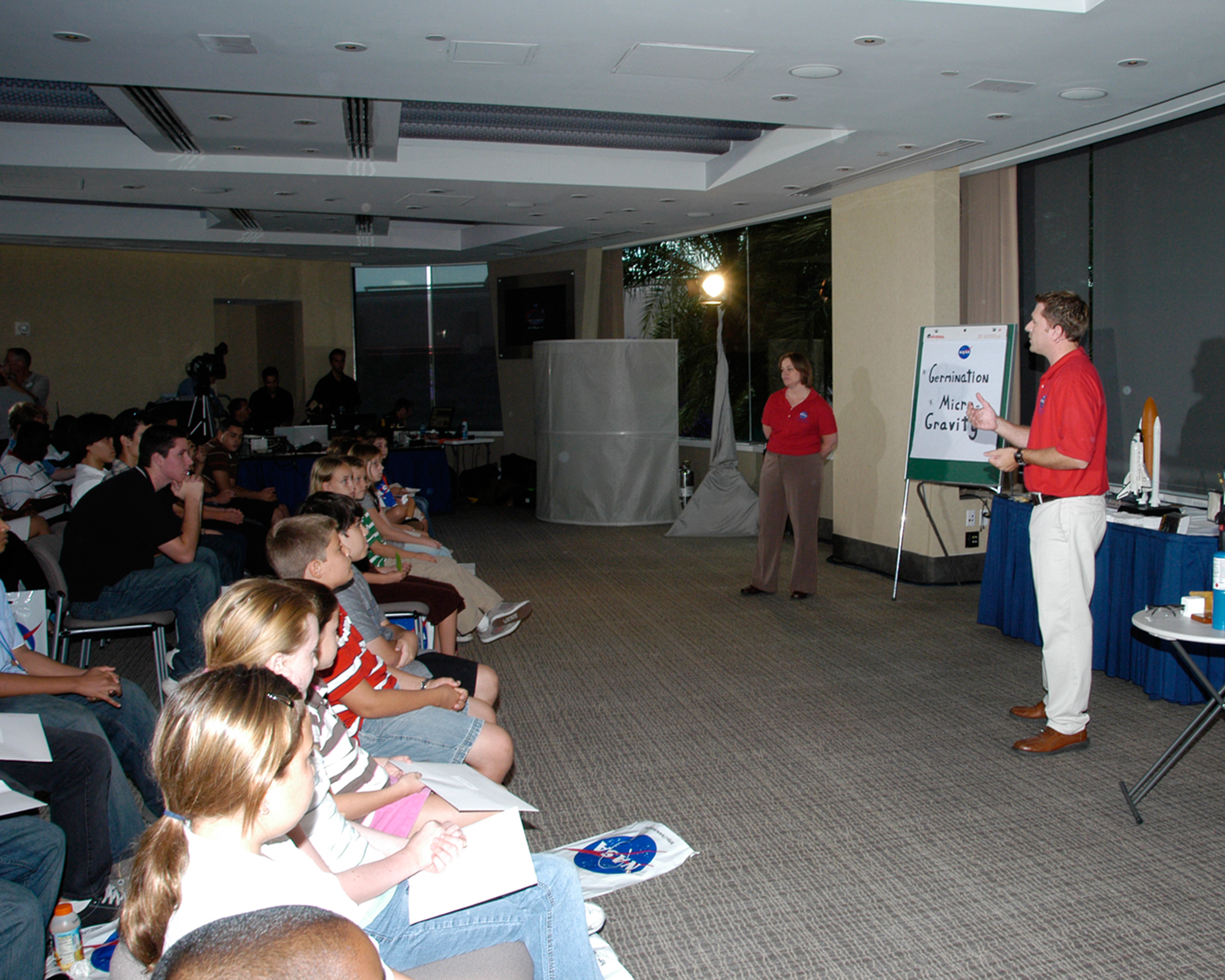 STS-118 Space Shuttle Crew Honored