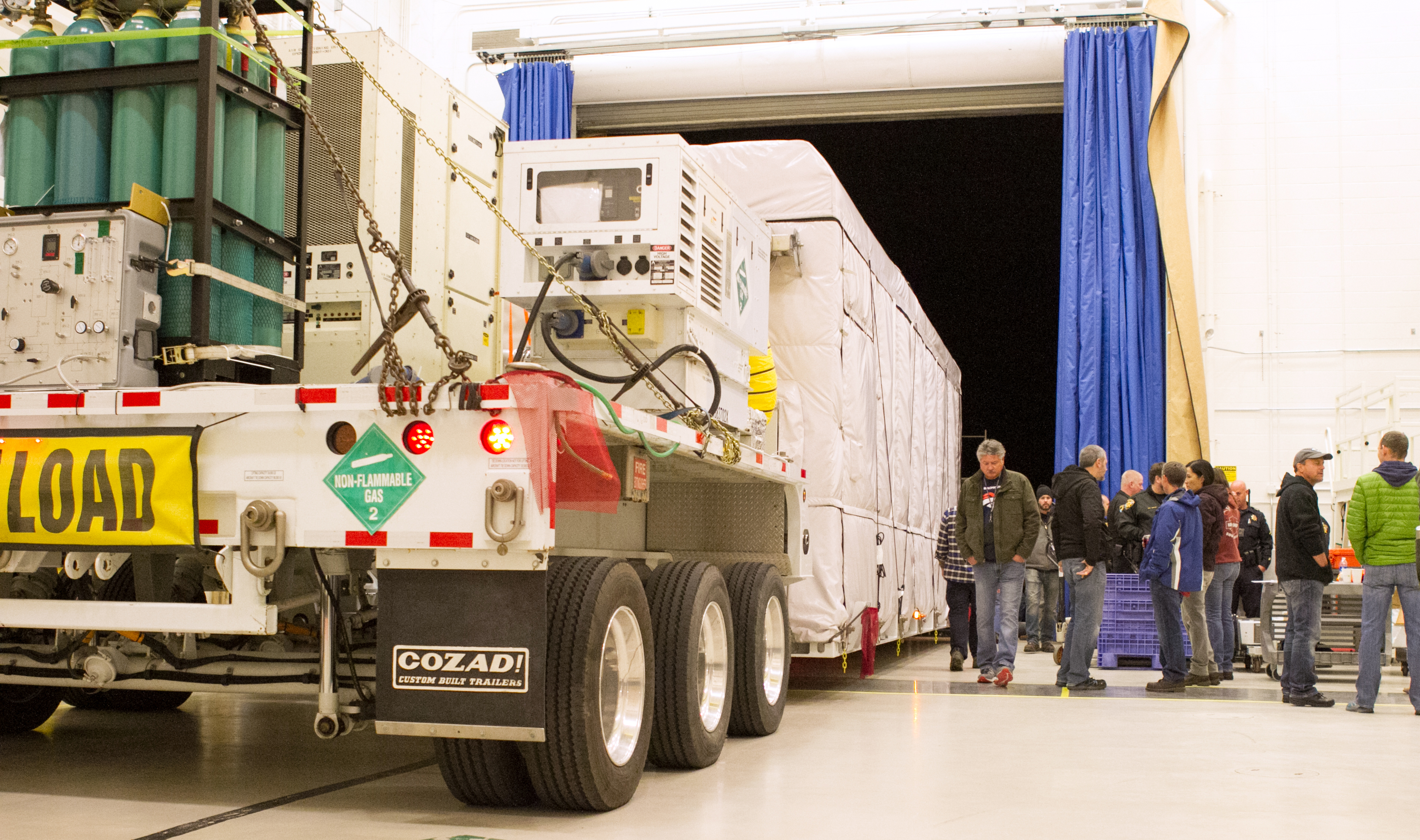GOES-S Transport to Kennedy Space Center