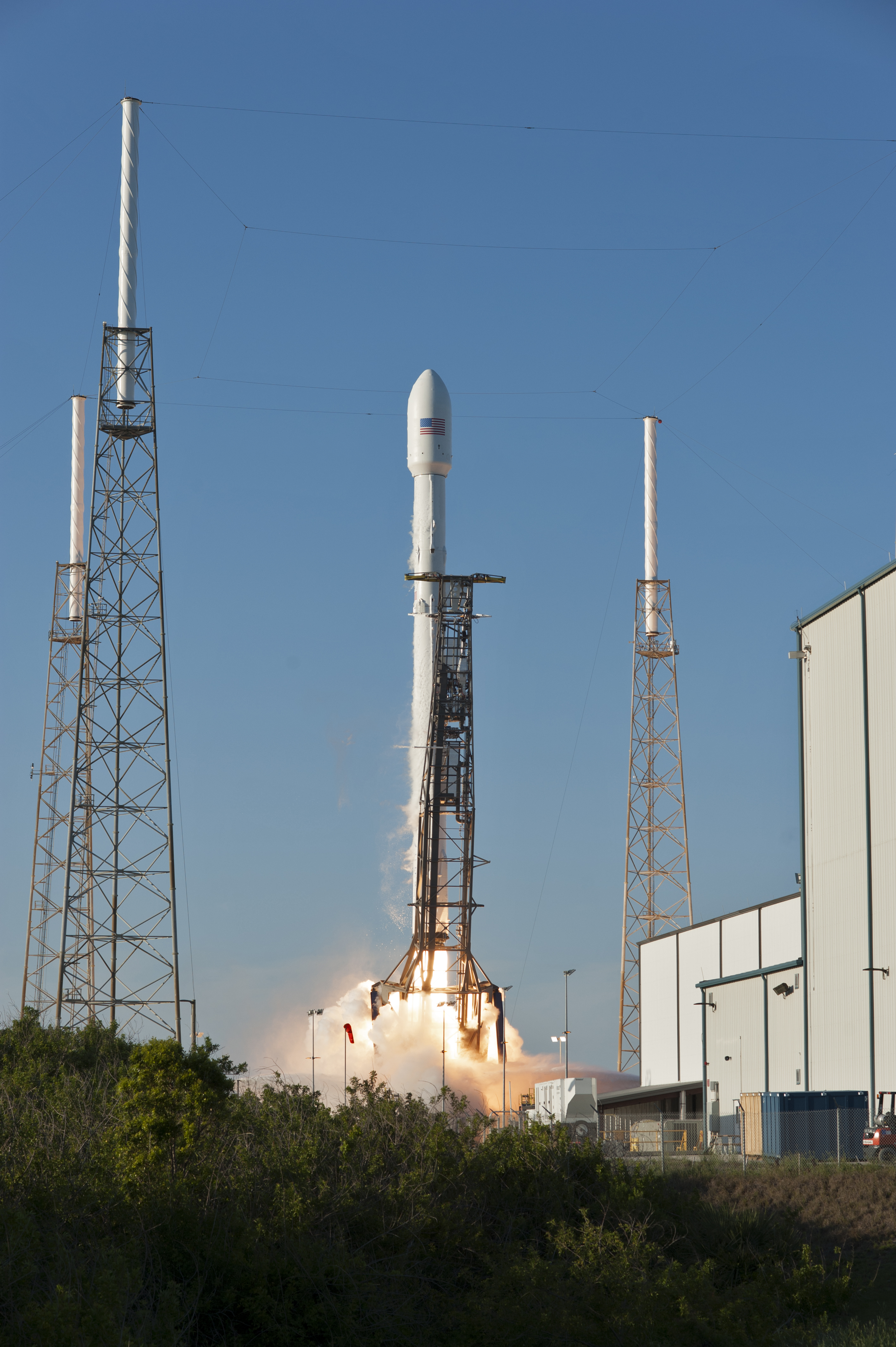SpaceX TESS Liftoff