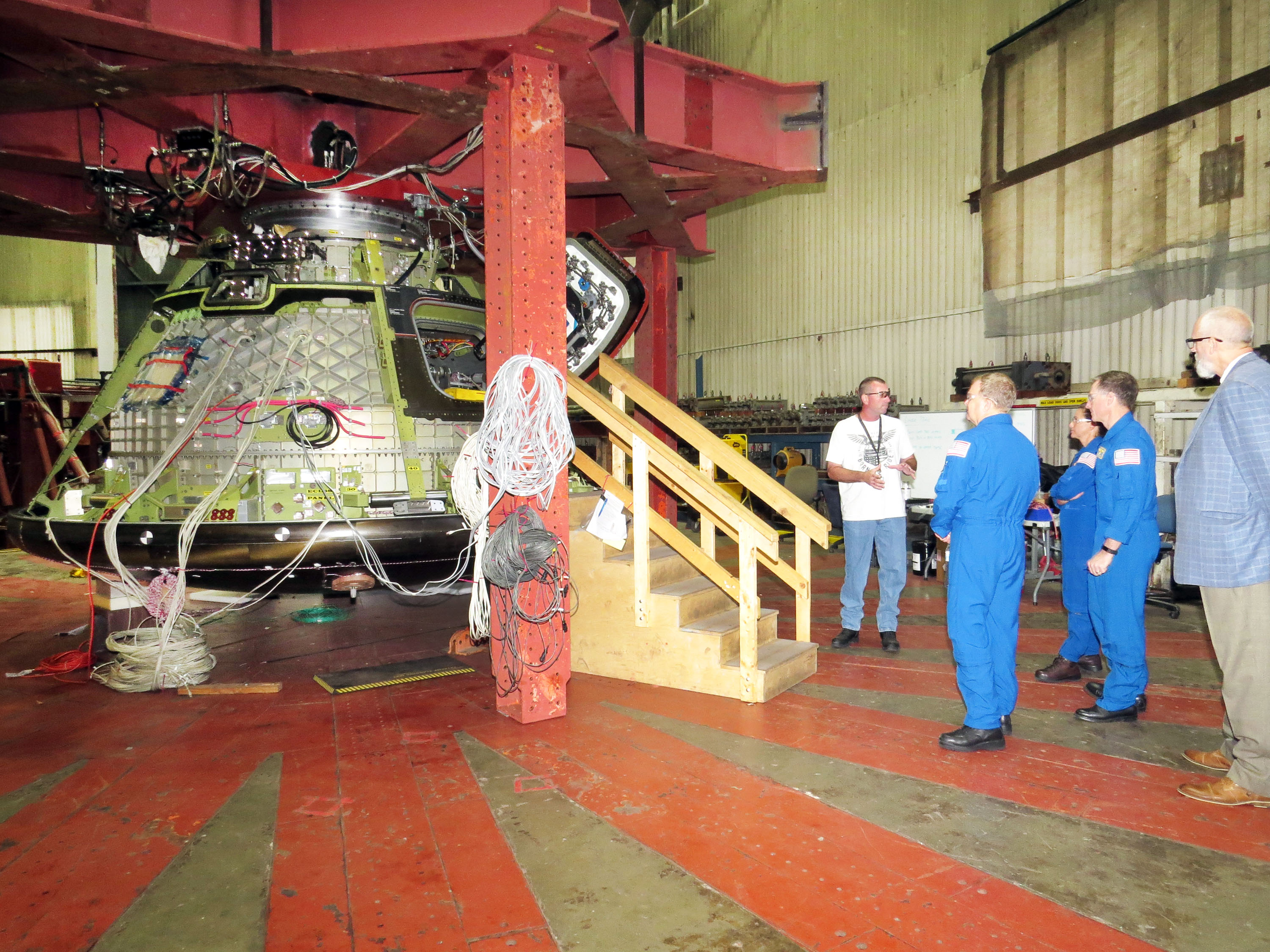 CCP Astronauts Tour Test Facilities in Southern California
