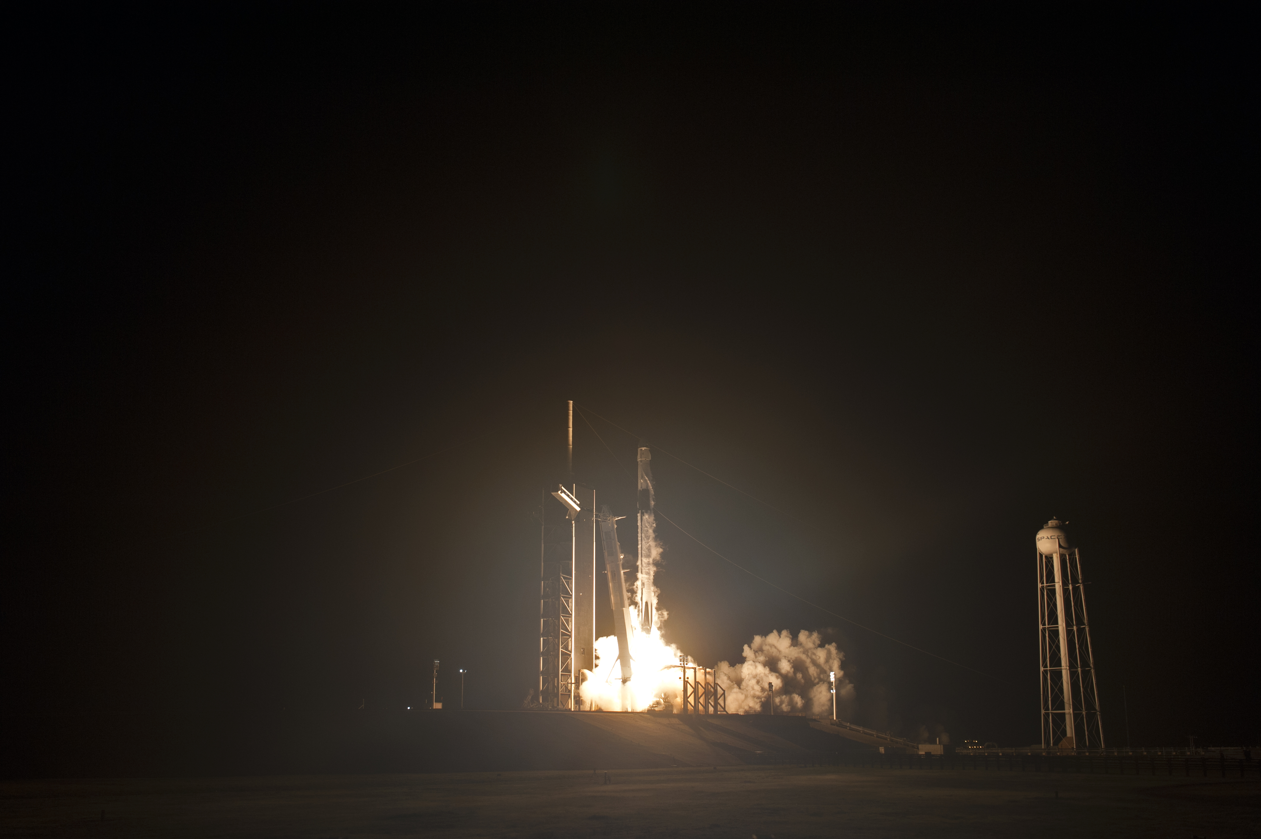 SpaceX Demo-1 Liftoff