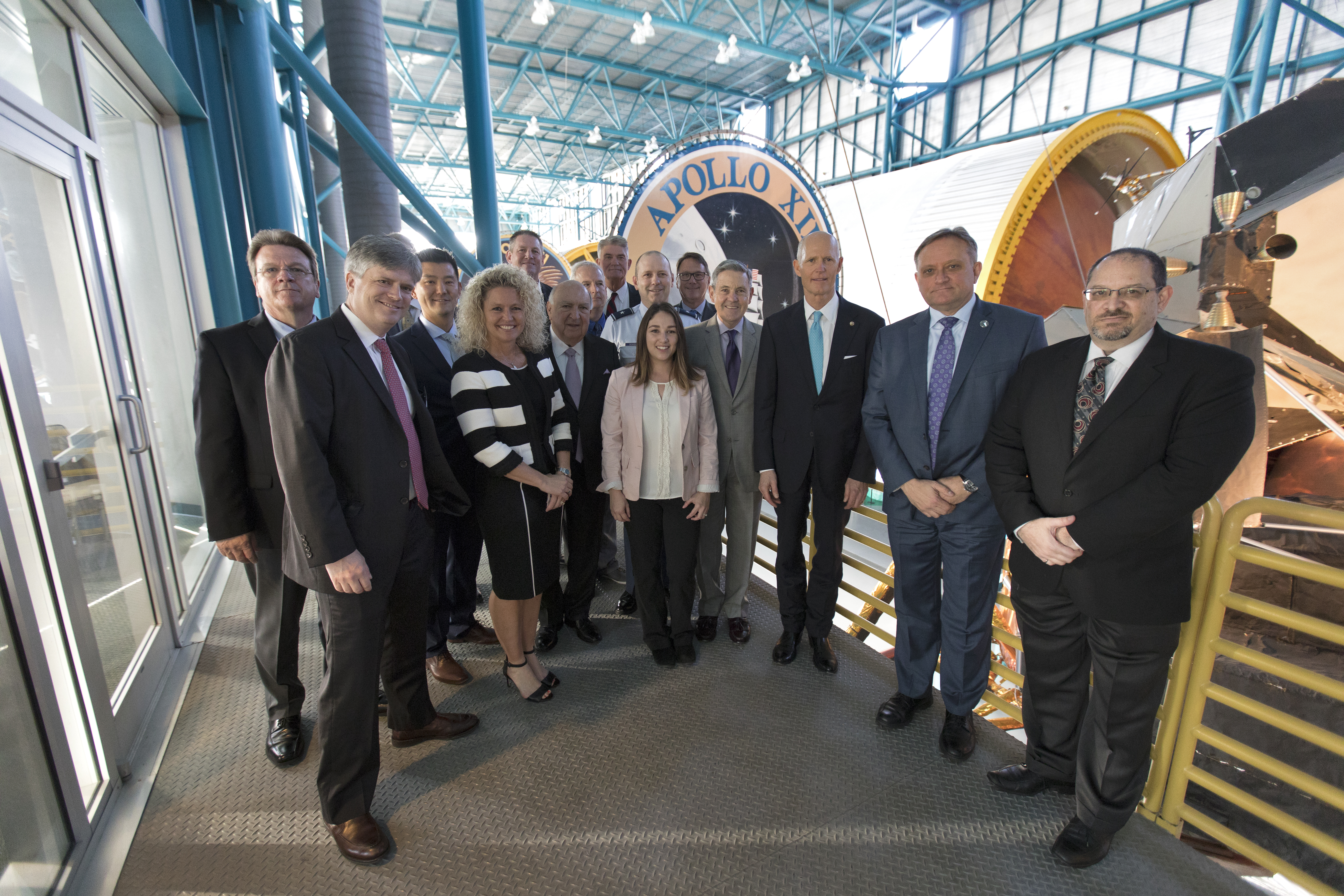 Senator Rick Scott Visits KSC