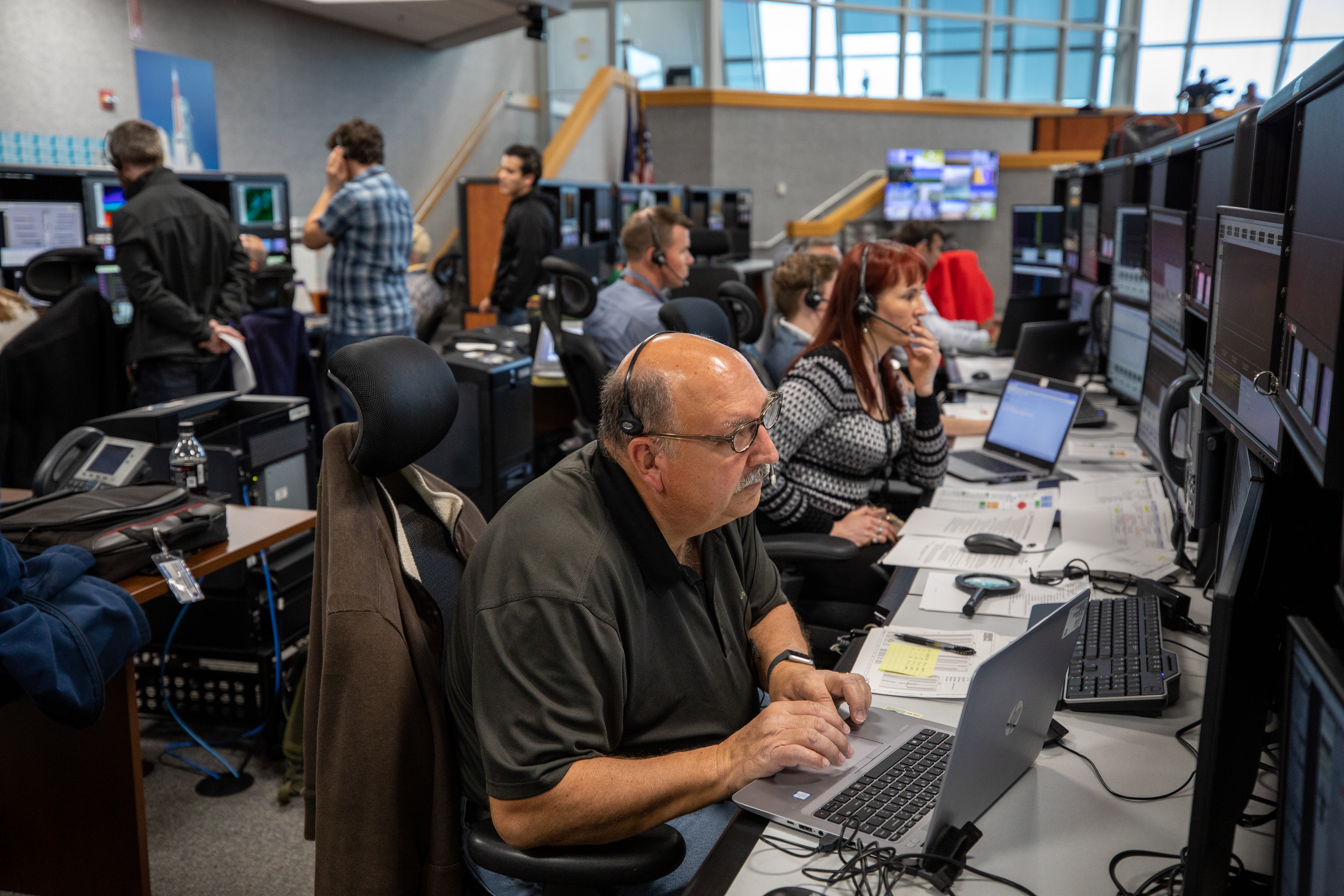 Launch Team Firing Room I Simulation for Artemis I