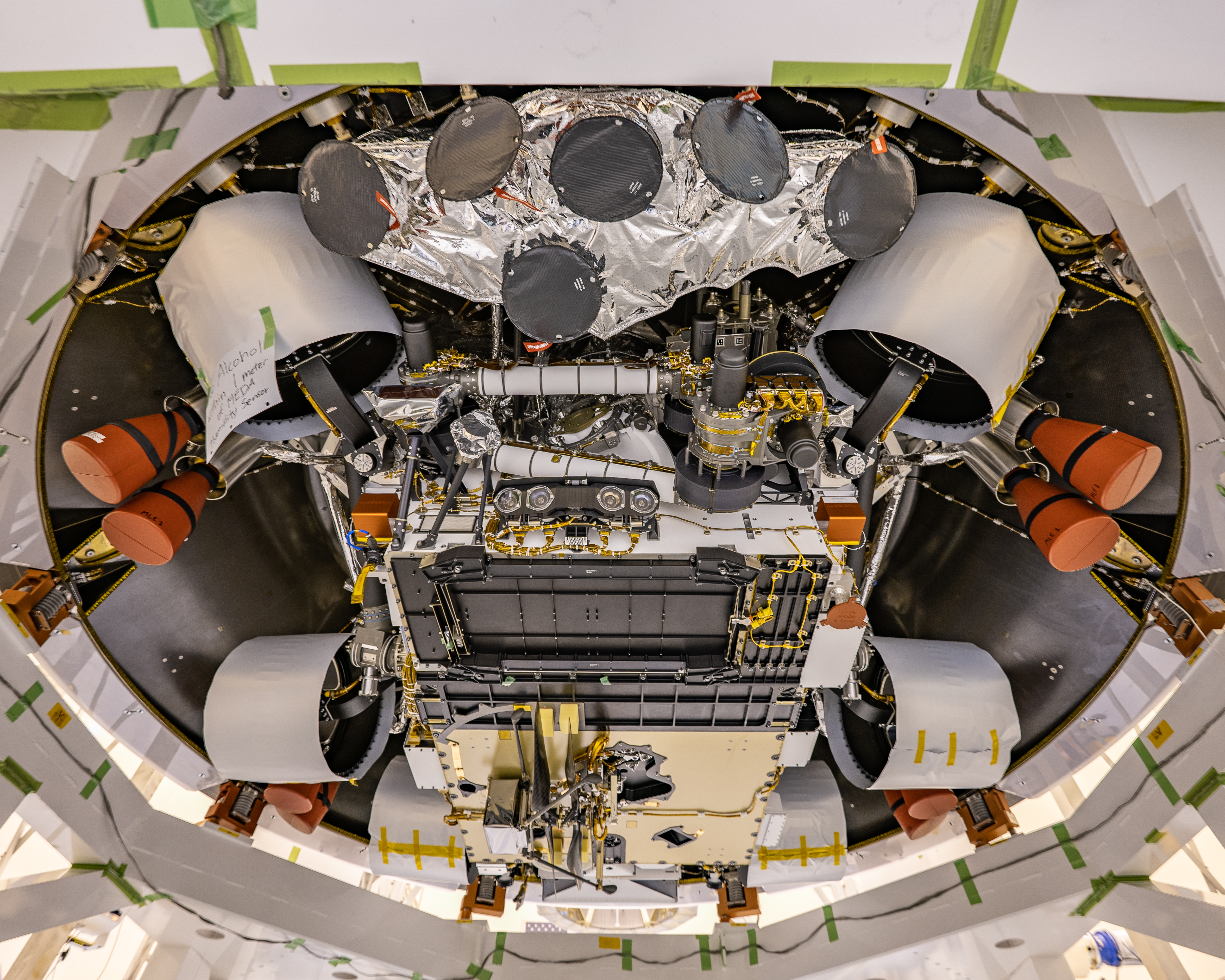 Mars 2020 Perseverance Backshell-Powered Descent Vehicle (PDV) Integration