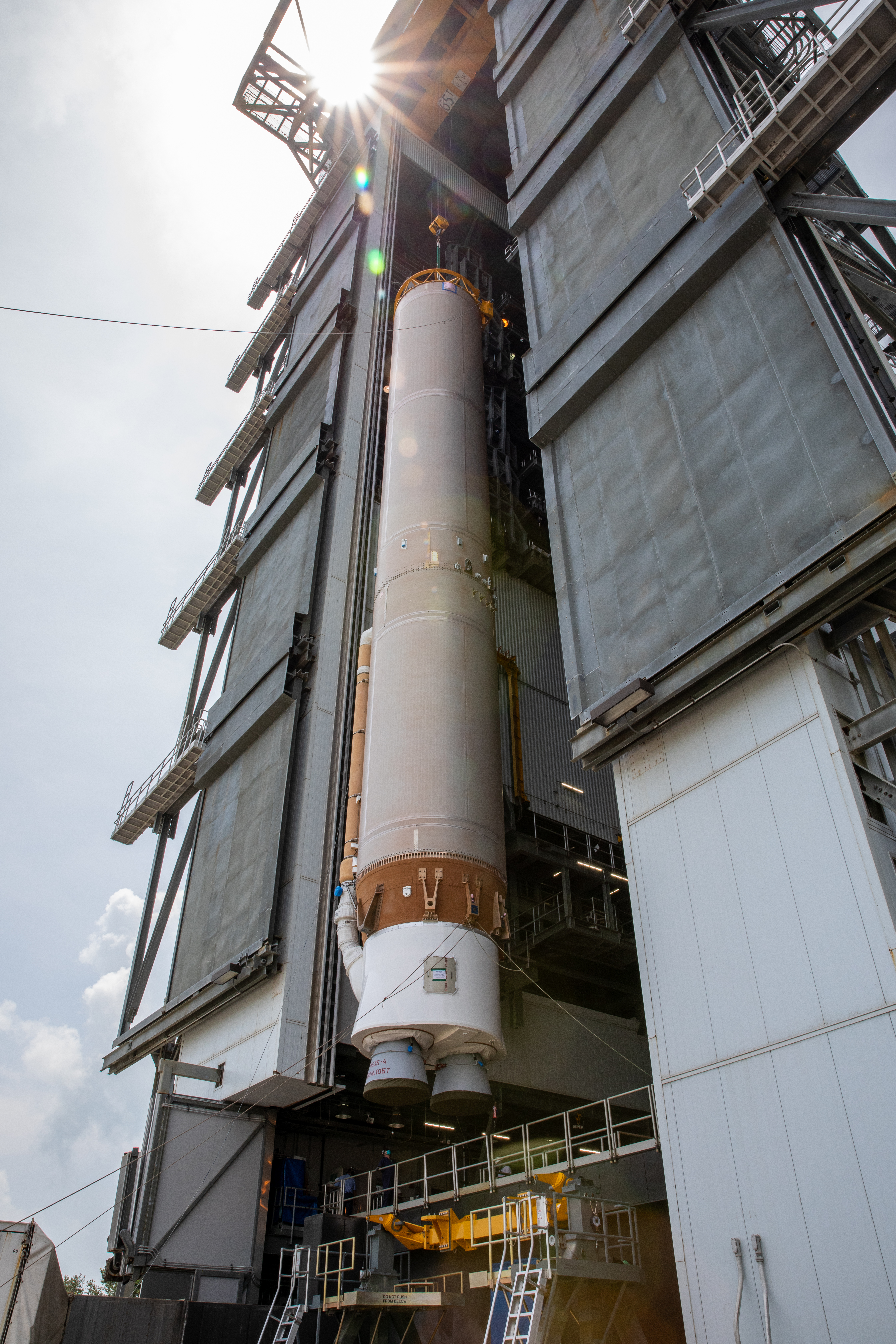 Mars 2020 Launch Vehicle on Stand