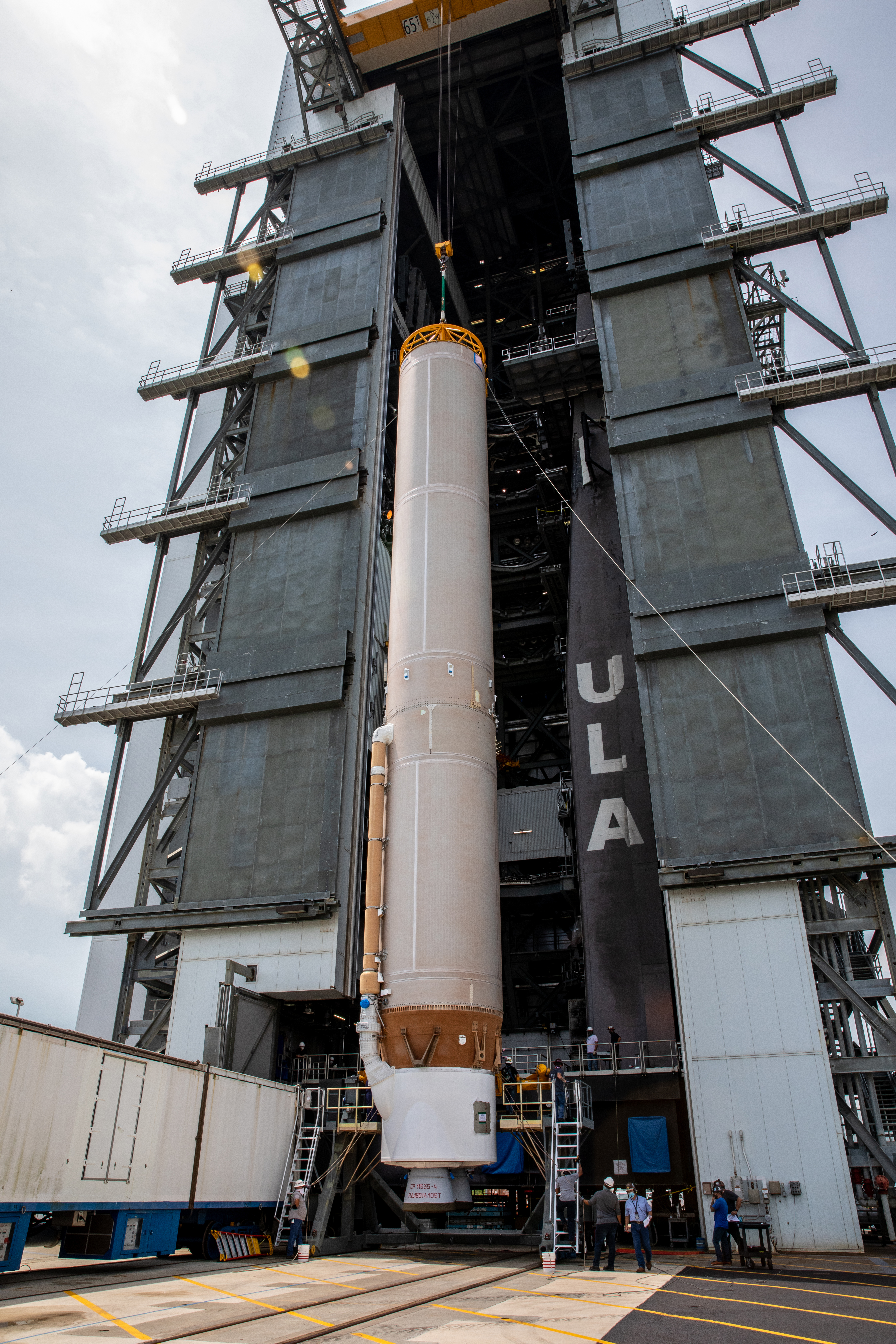 Mars 2020 Launch Vehicle on Stand
