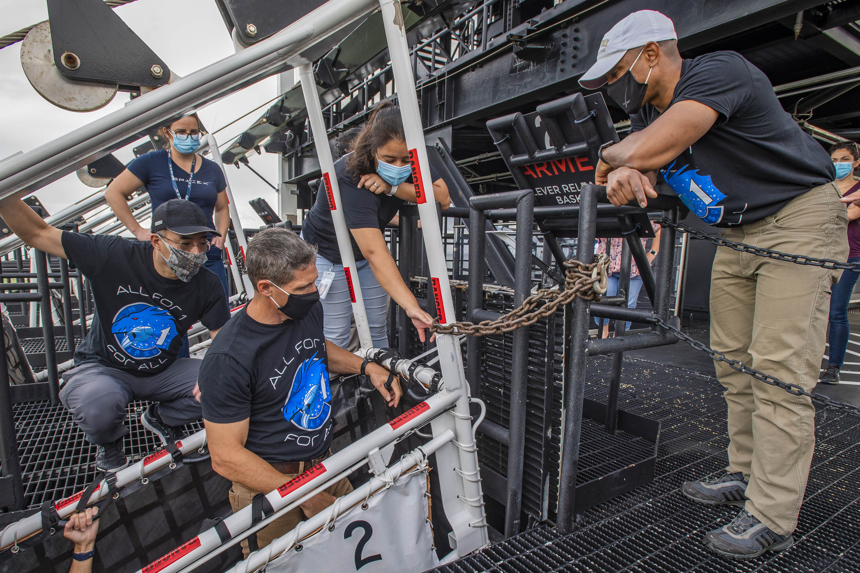 CCP Crew-1 Astronaut Training: Emergency Land Egress Exercises