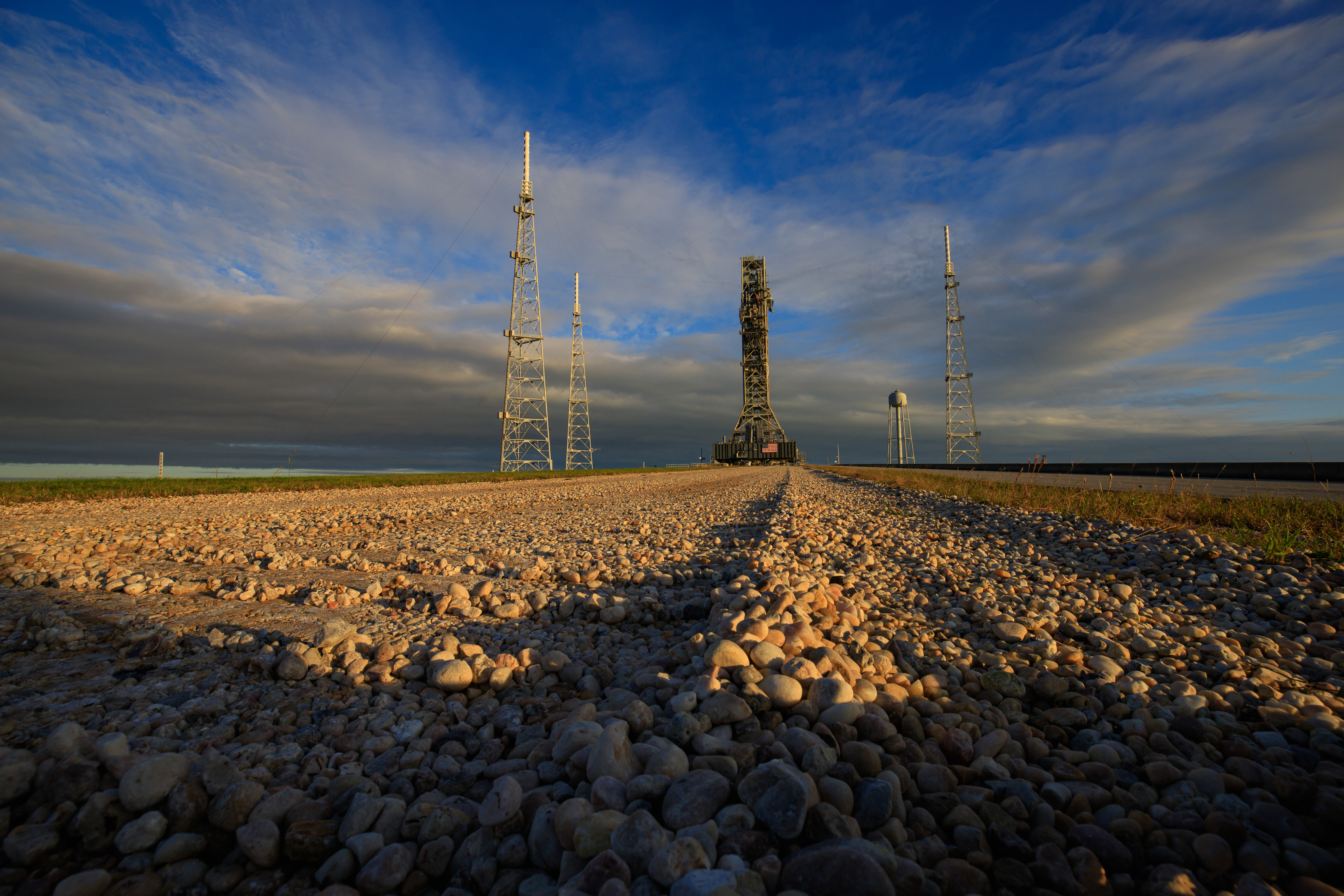 Mobile Launcher Roll Back to the VAB
