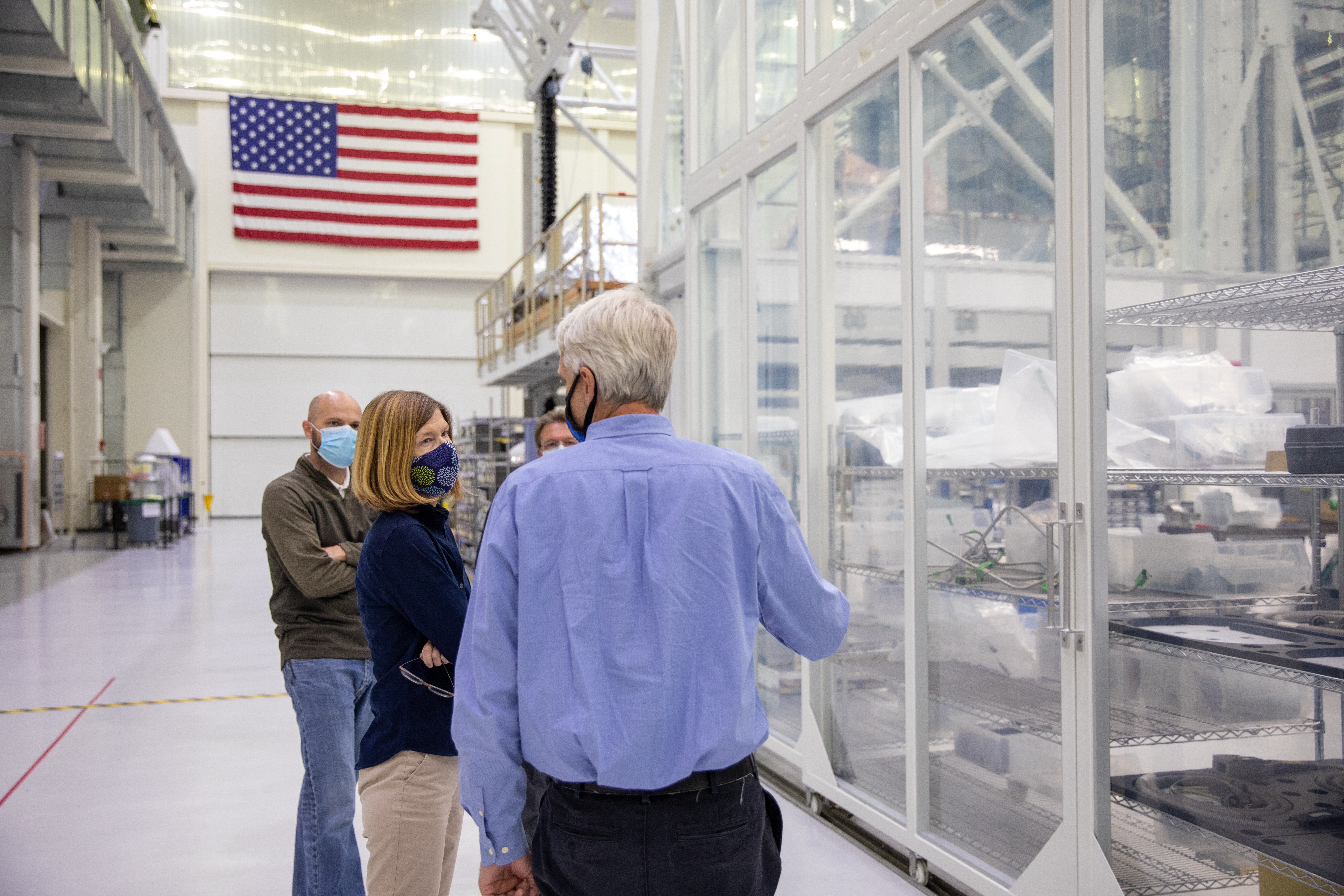 Kathy Lueders Visit to KSC